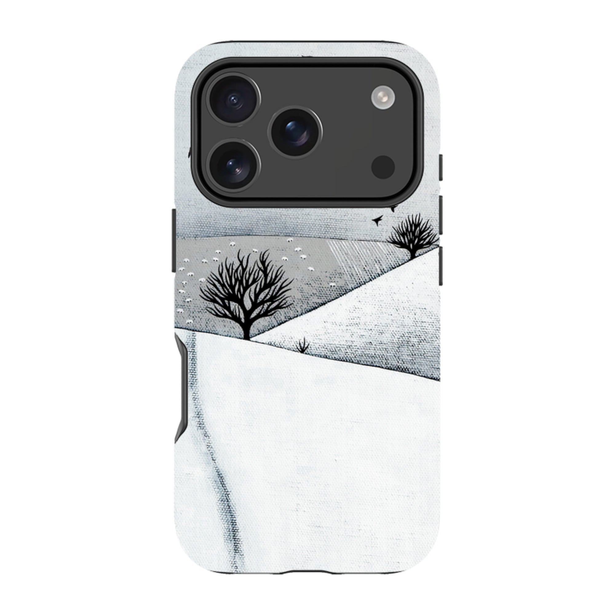 iPhone MagSafe Tough Case -  Snowy Landscape By Natasha Newton