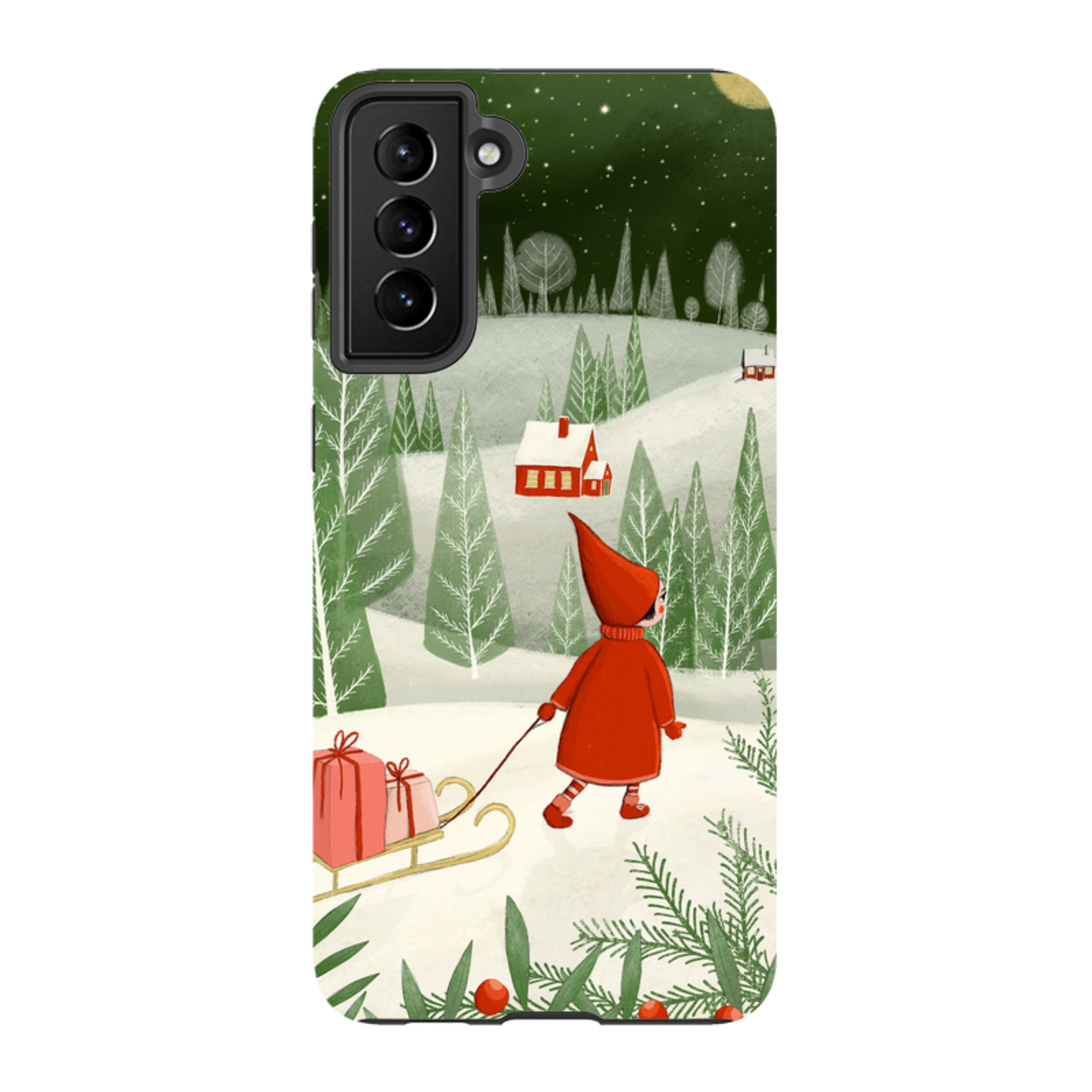Samsung Tough Case - Christmas Night By Maja Lindberg