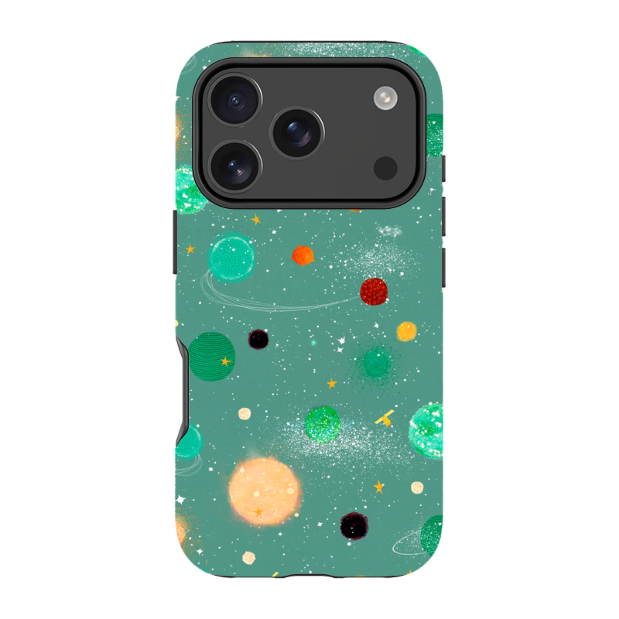 iPhone MagSafe Tough Case - Far Far Away Green By Katherine Quinn