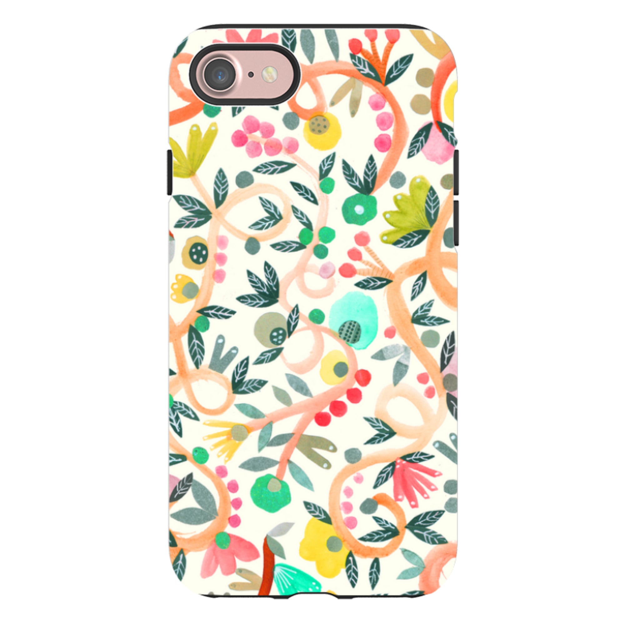 iPhone Tough Case - Floral By Gabriela Larios