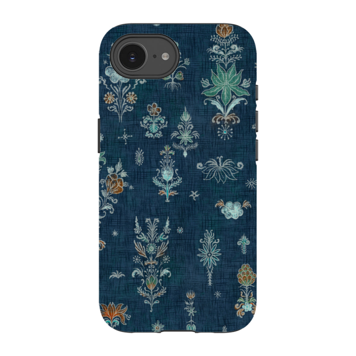 iPhone Tough Case - Jewel Spirit - Navy Rust By Katherine Quinn
