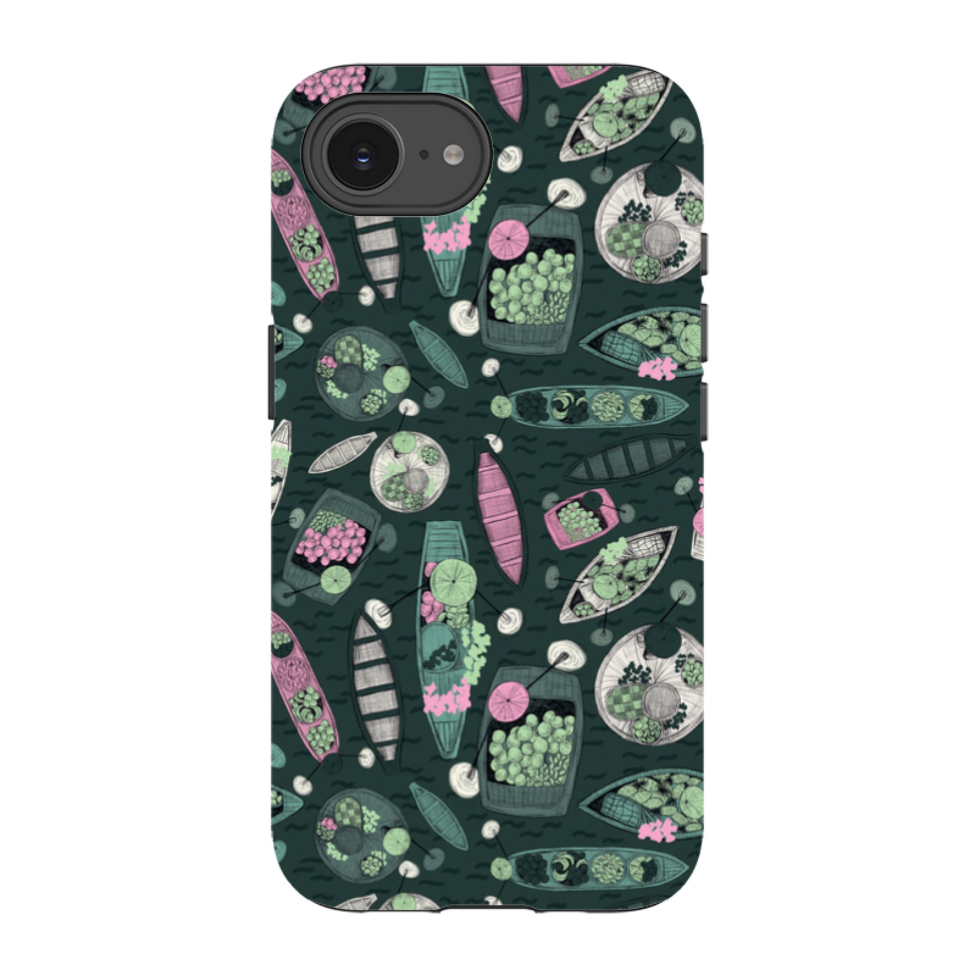 iPhone Tough Case - Floating Markets A By Jade Mosinski