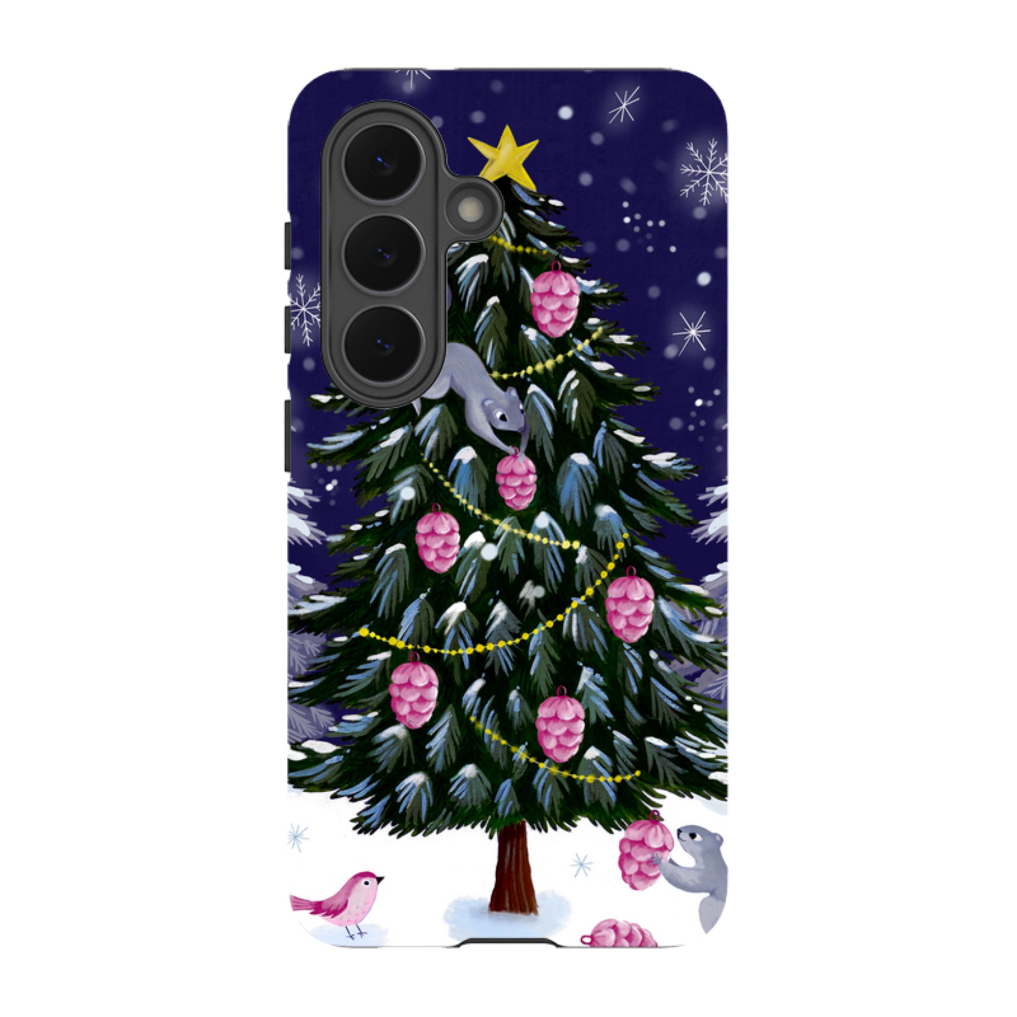 Samsung Tough Case - Squirrel Tree By Bex Parkin