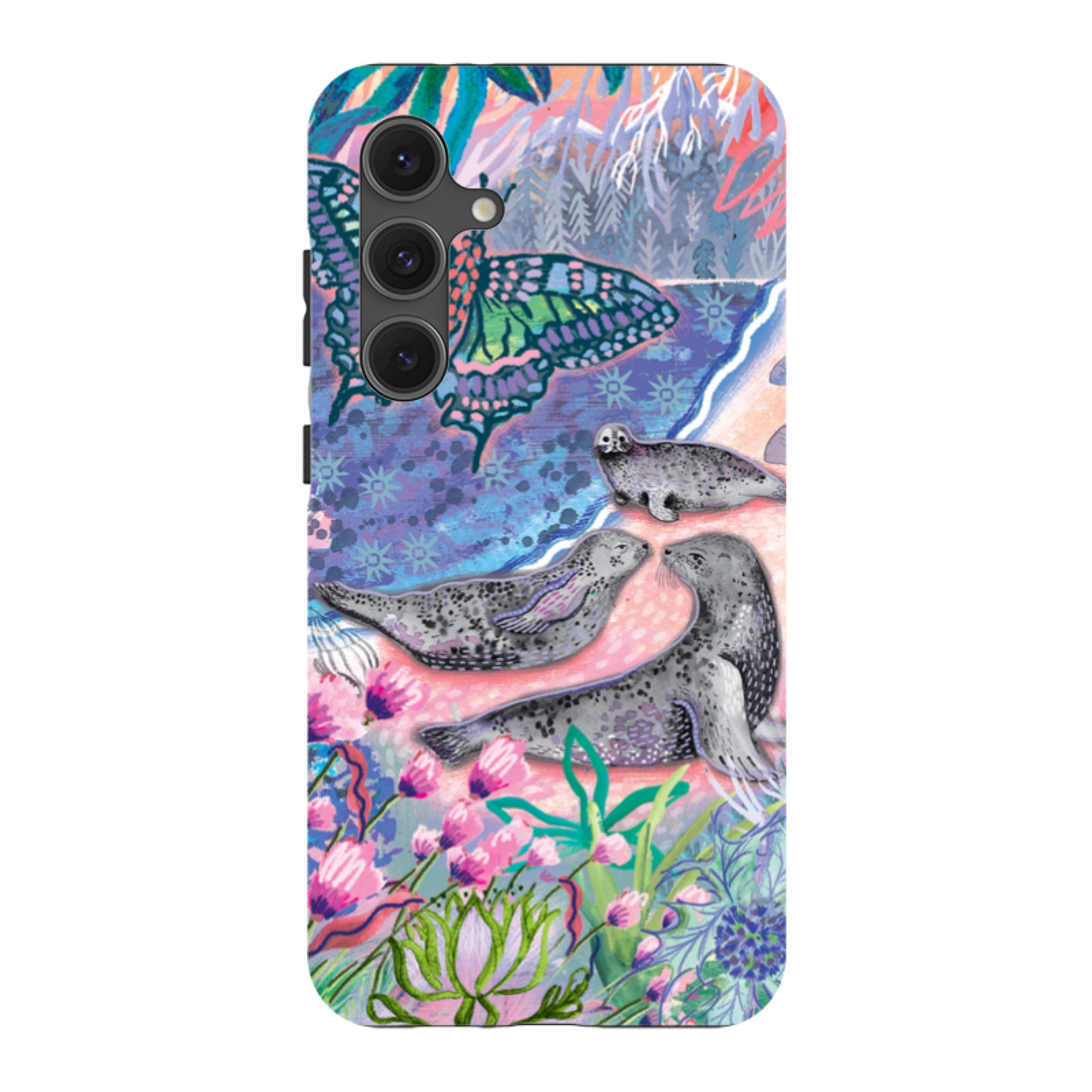 Samsung Tough  Case - Scenic Seals Of Norfolk By Emma Frances Grant