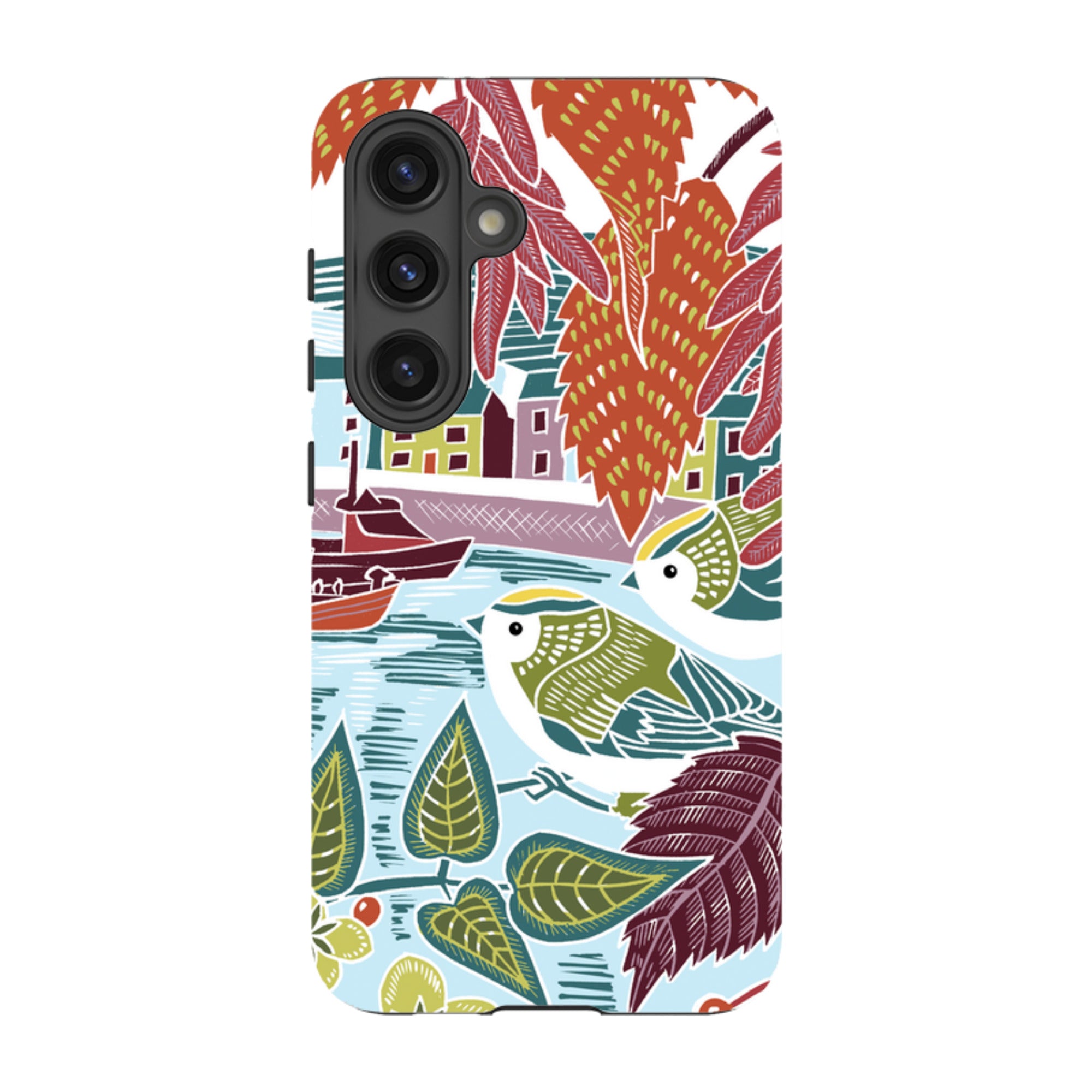 Samsung Tough  Case - Goldcrests Harbour By Kate heiss