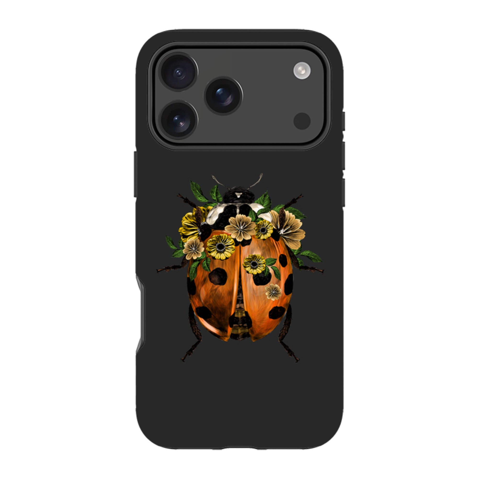 iPhone Tough Case - Ladybug Dark