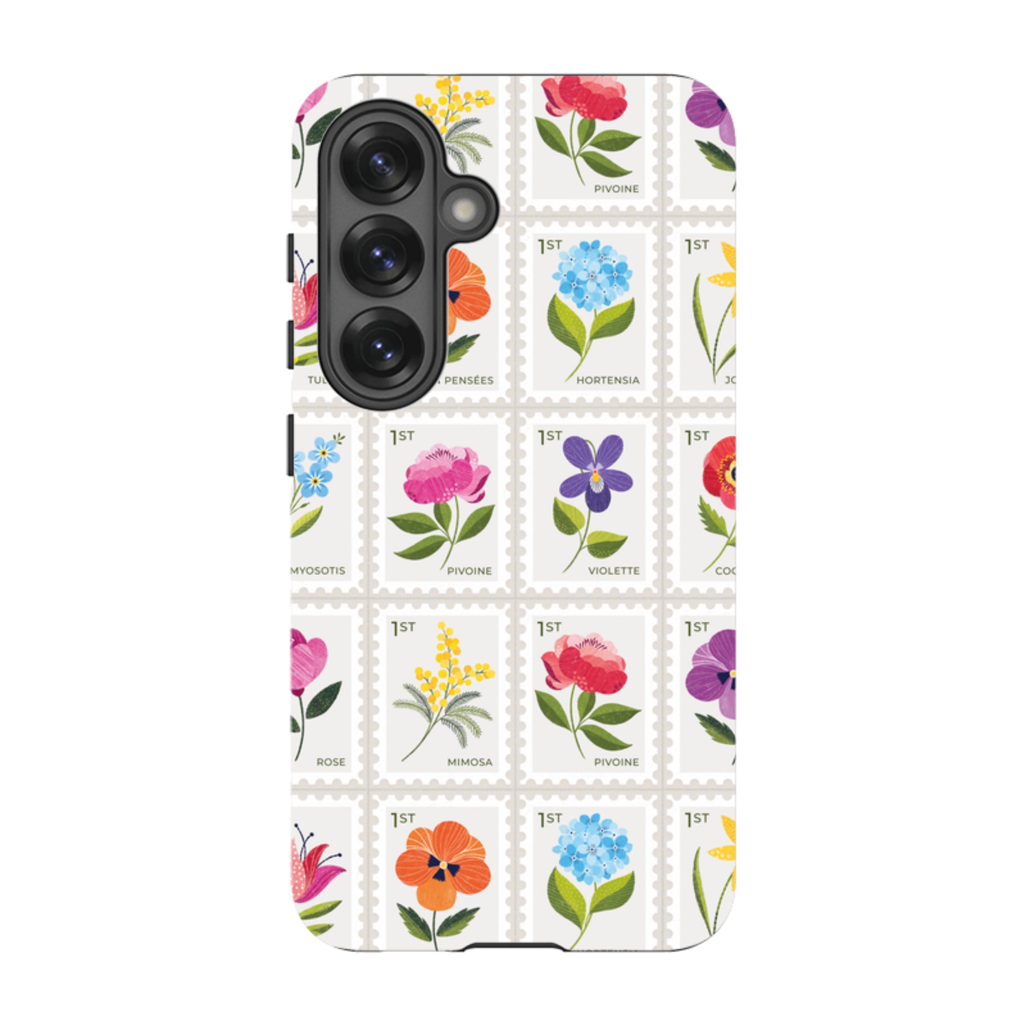 Samsung Tough Case - Floral Postage Stamps By Ali Brookes