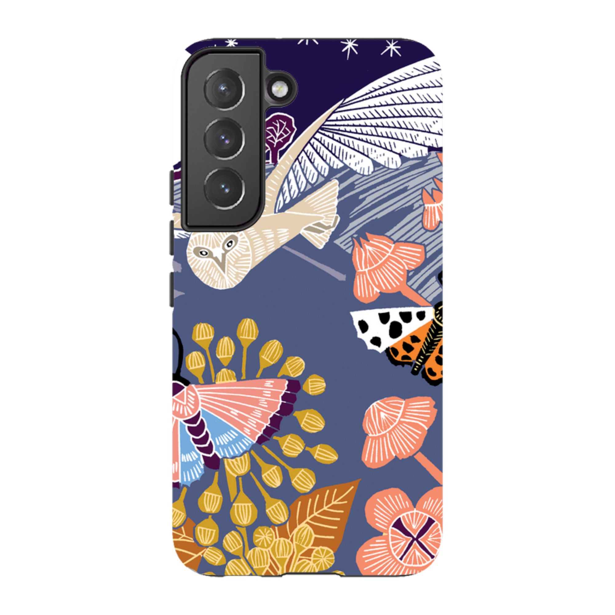 Samsung Tough Case - Evening Barn Owl By Kate Heiss