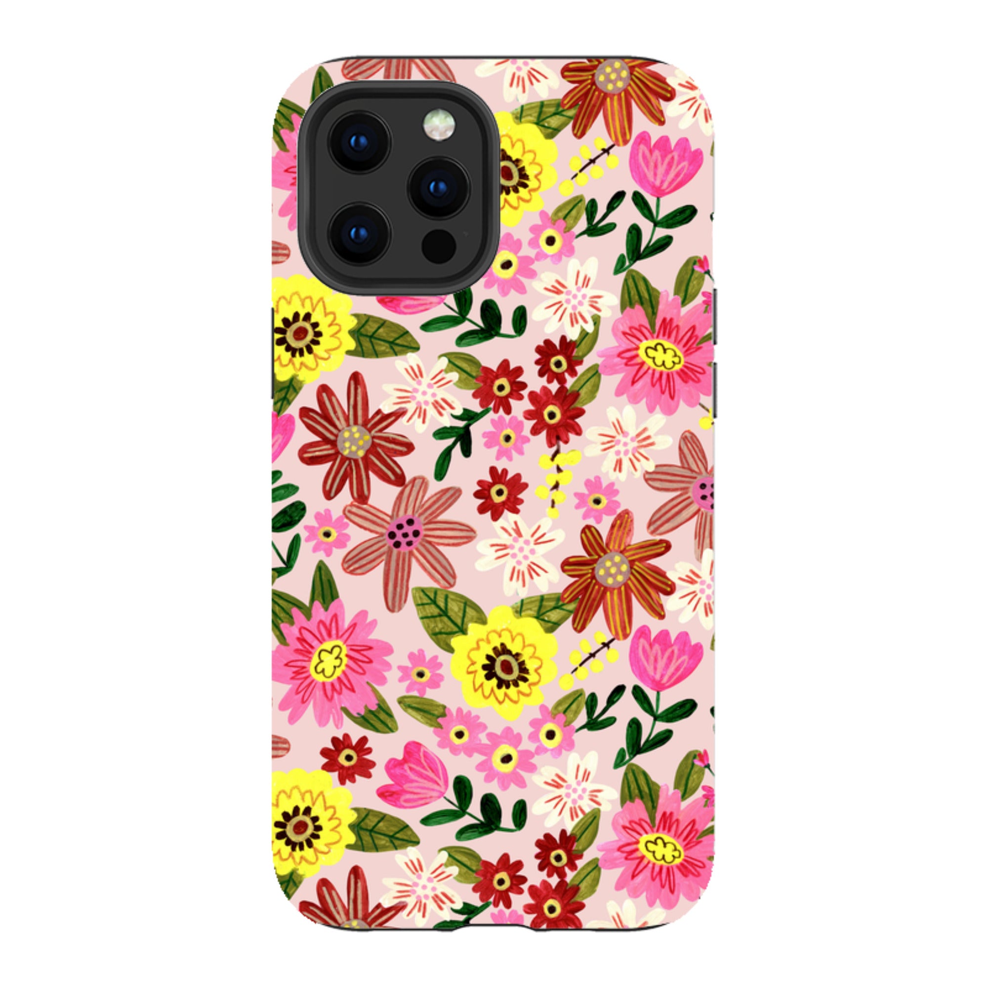 iPhone Tough Case - Spring Floral I By Caroline Bonne Muller