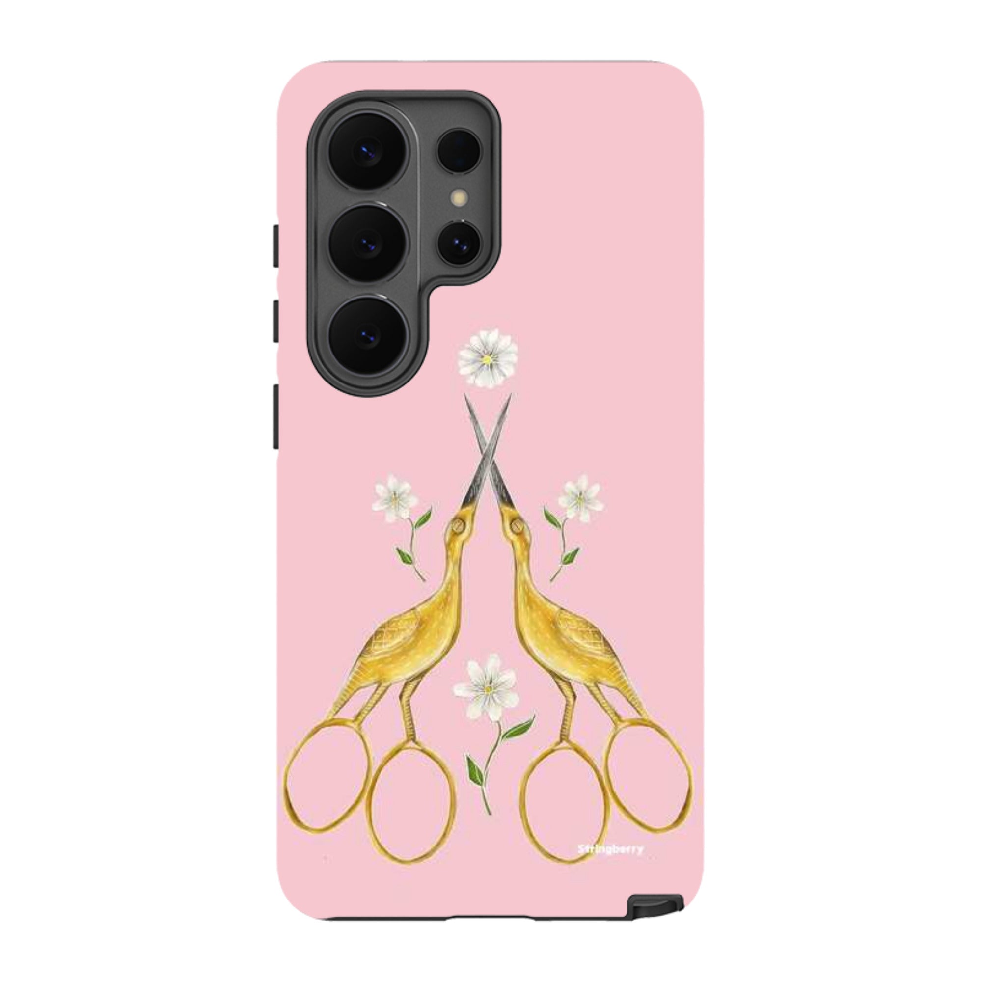 Samsung Tough Case - Heron Scissors By Catherine Rowe