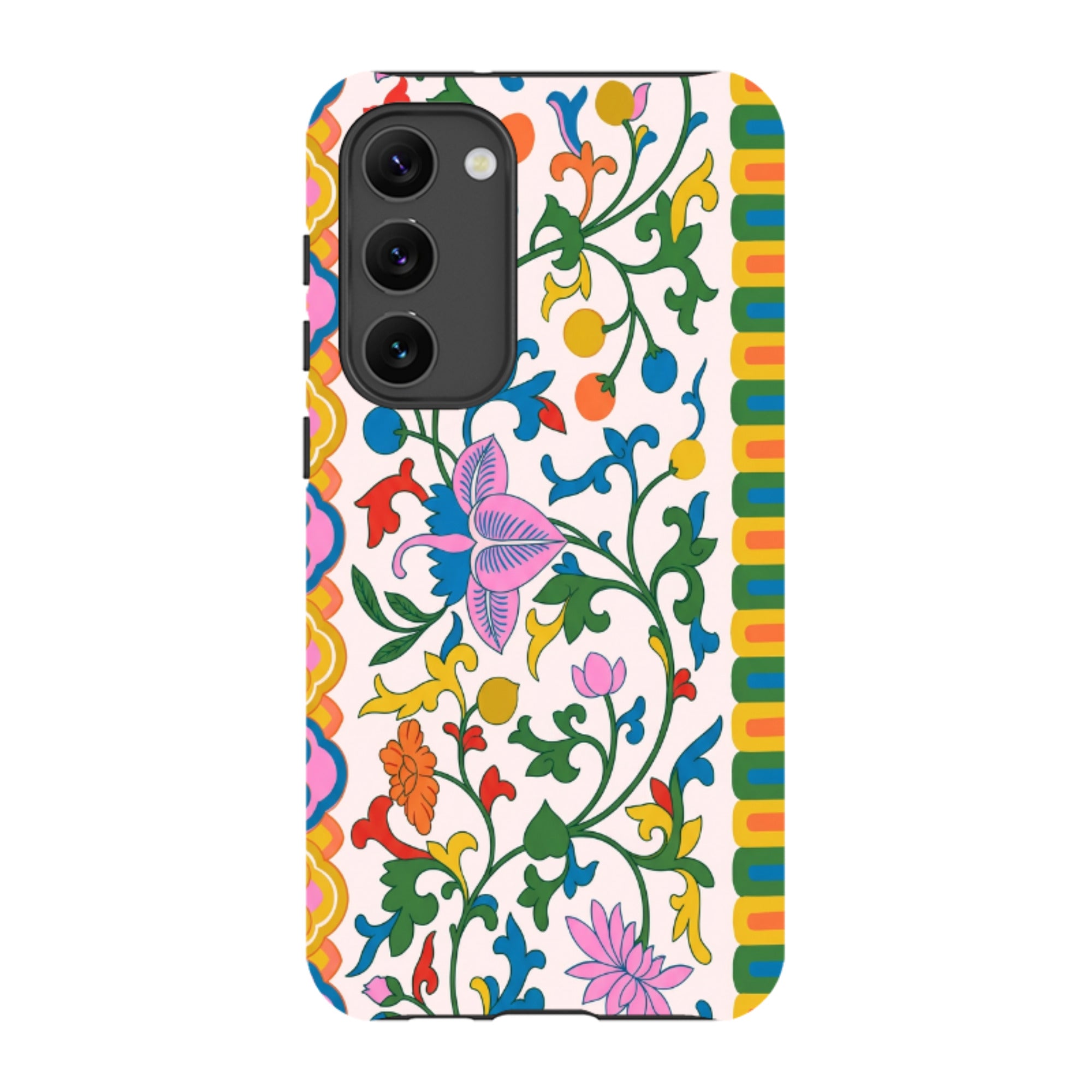 Samsung Tough Case - Vintage Asian Silk Tapestry