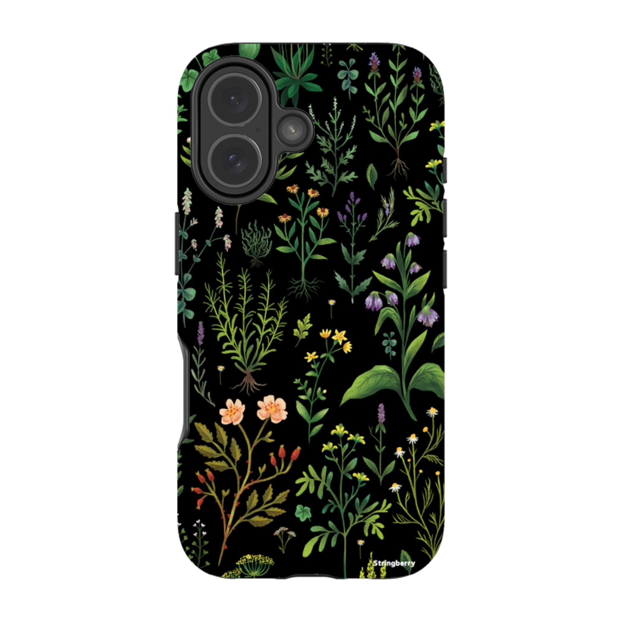 iPhone Tough Case - Medieval Herbal By Anna Stead