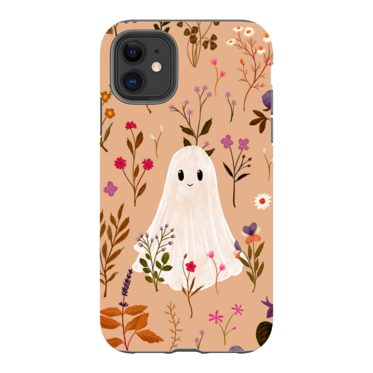 iPhone Tough Case - Ghost in the Garden - Cider Clay Multi By Katherine Quinn