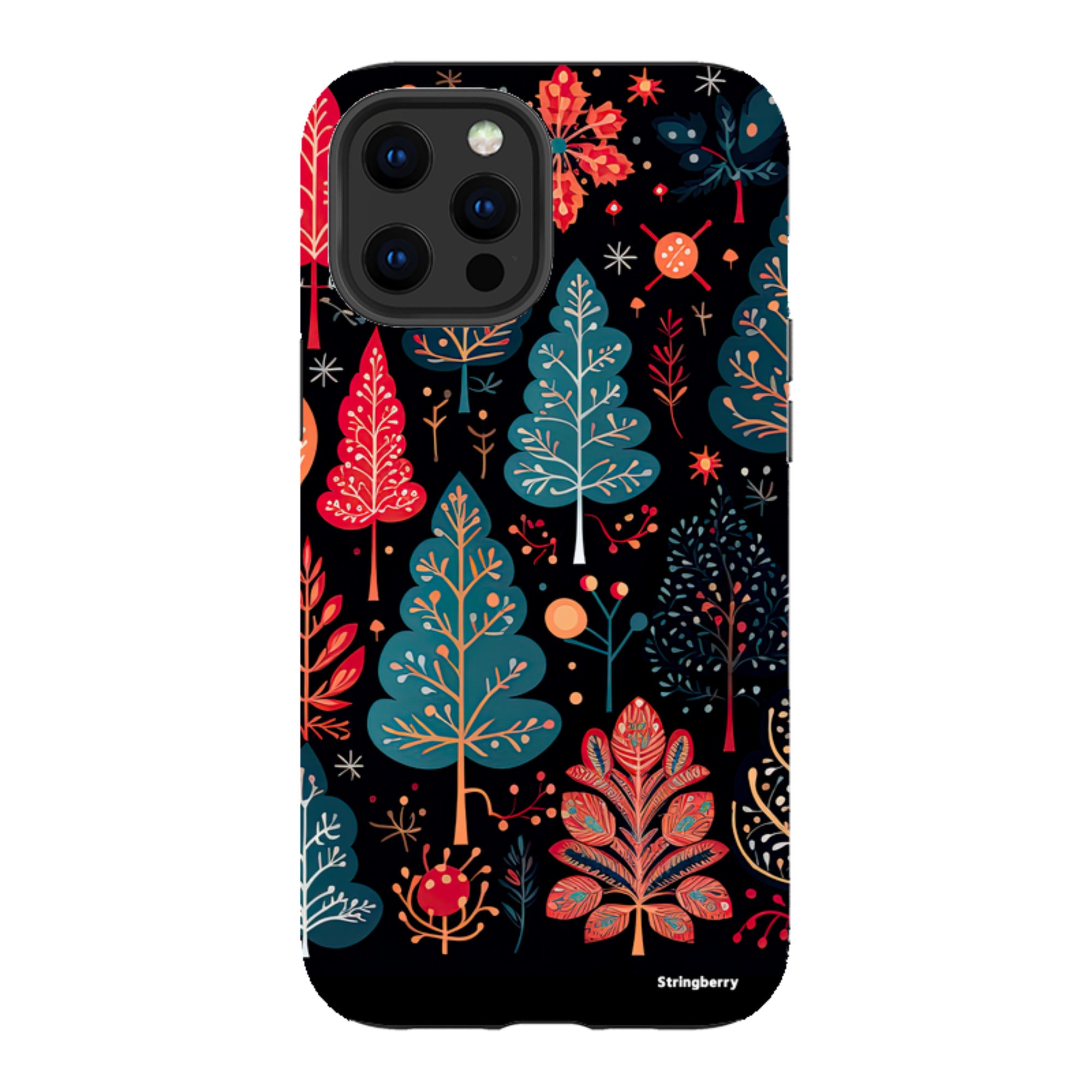 iPhone Tough Case - Dark Winter Forest