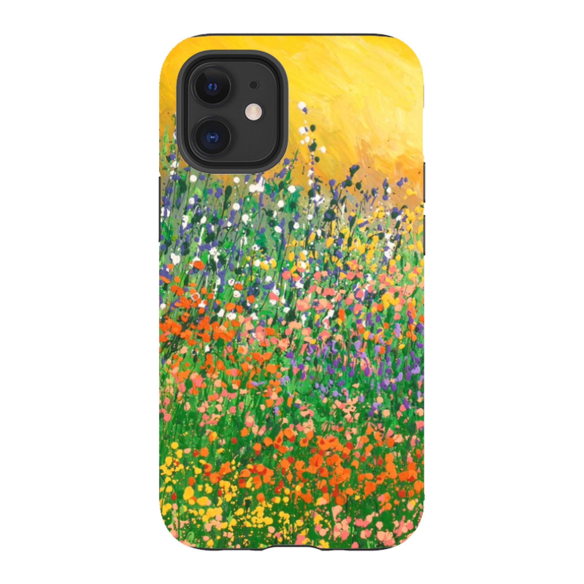 iPhone Tough Case - Sun Garden By Linda Calvert Jacobson