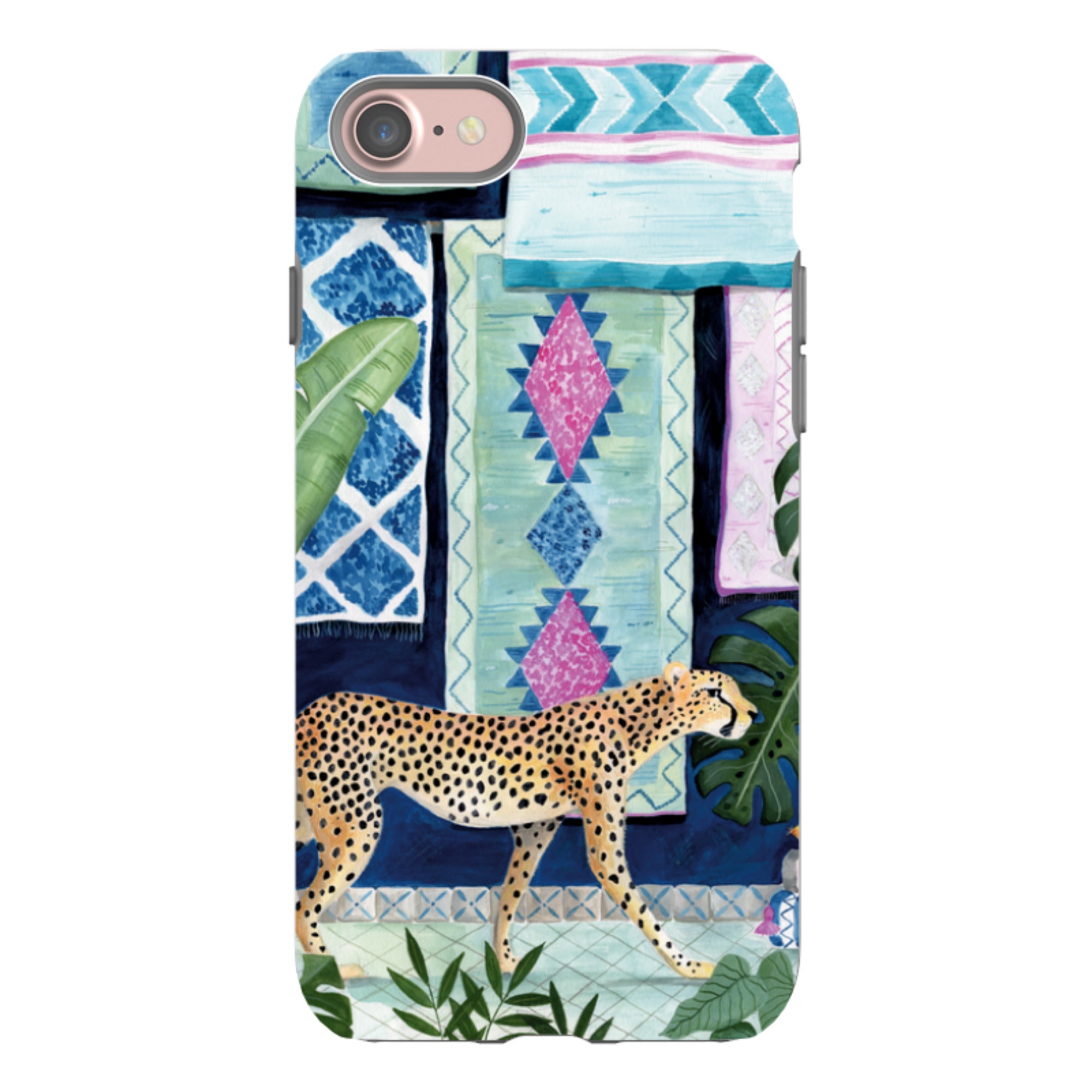 iPhone Tough Case - Morocco Cheetah By Bex Parkin