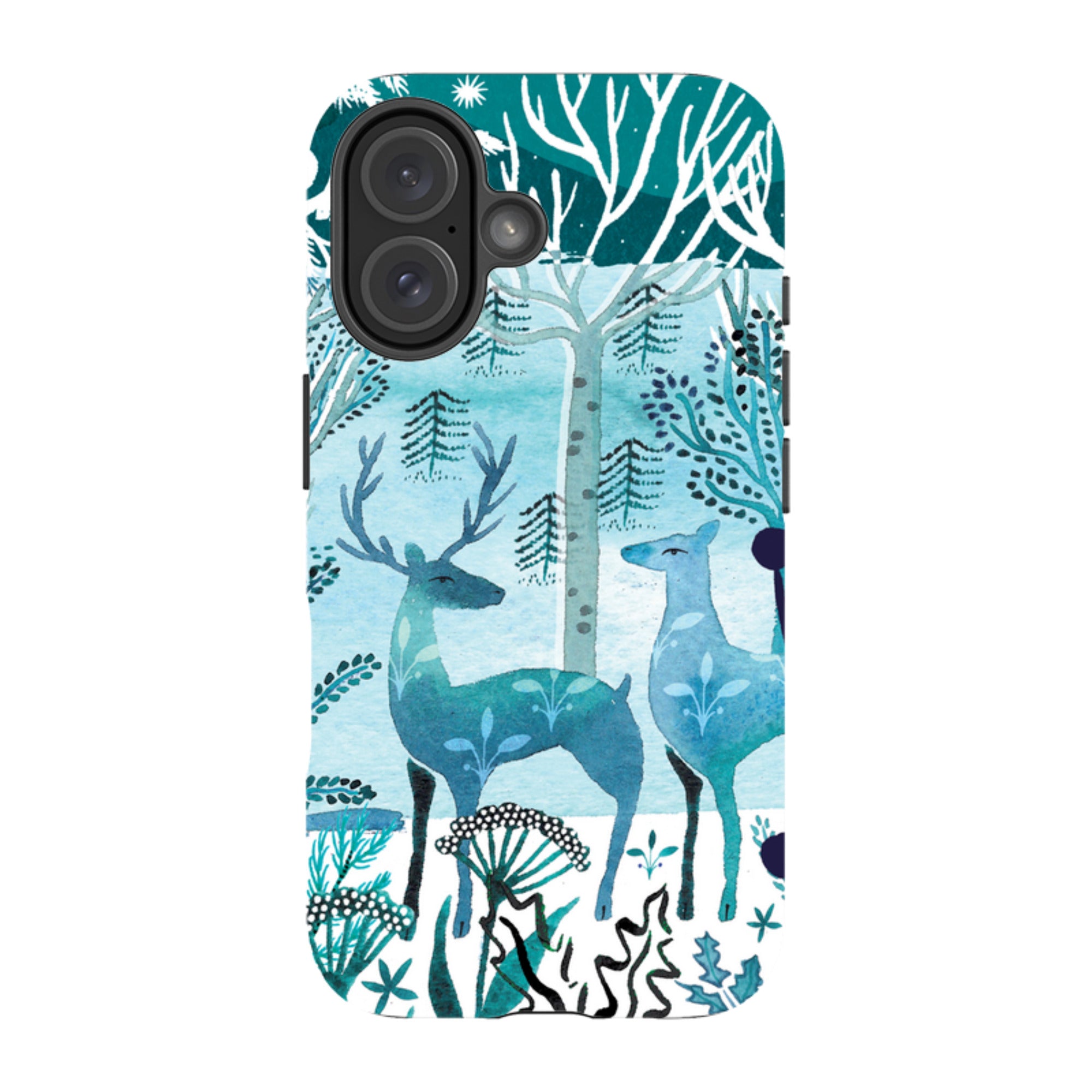 iPhone Tough Case - Frosted Branches By Emma Frances Grant