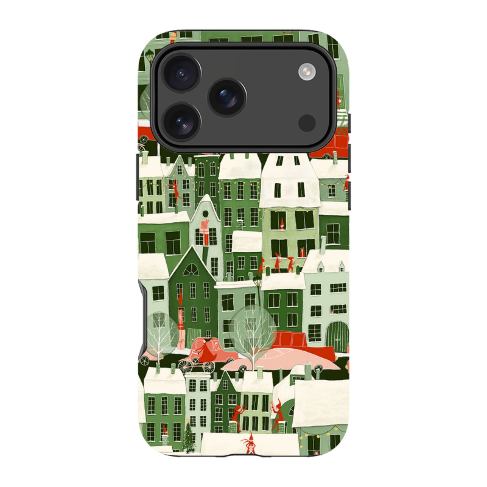 iPhone MagSafe Tough Case -  Christmas City By Maja Lindberg