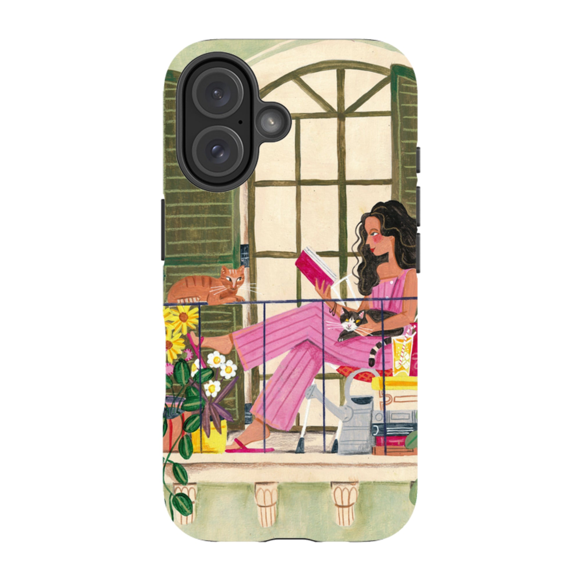 iPhone MagSafe Tough Case -  Balcony By Caroline Bonne Muller