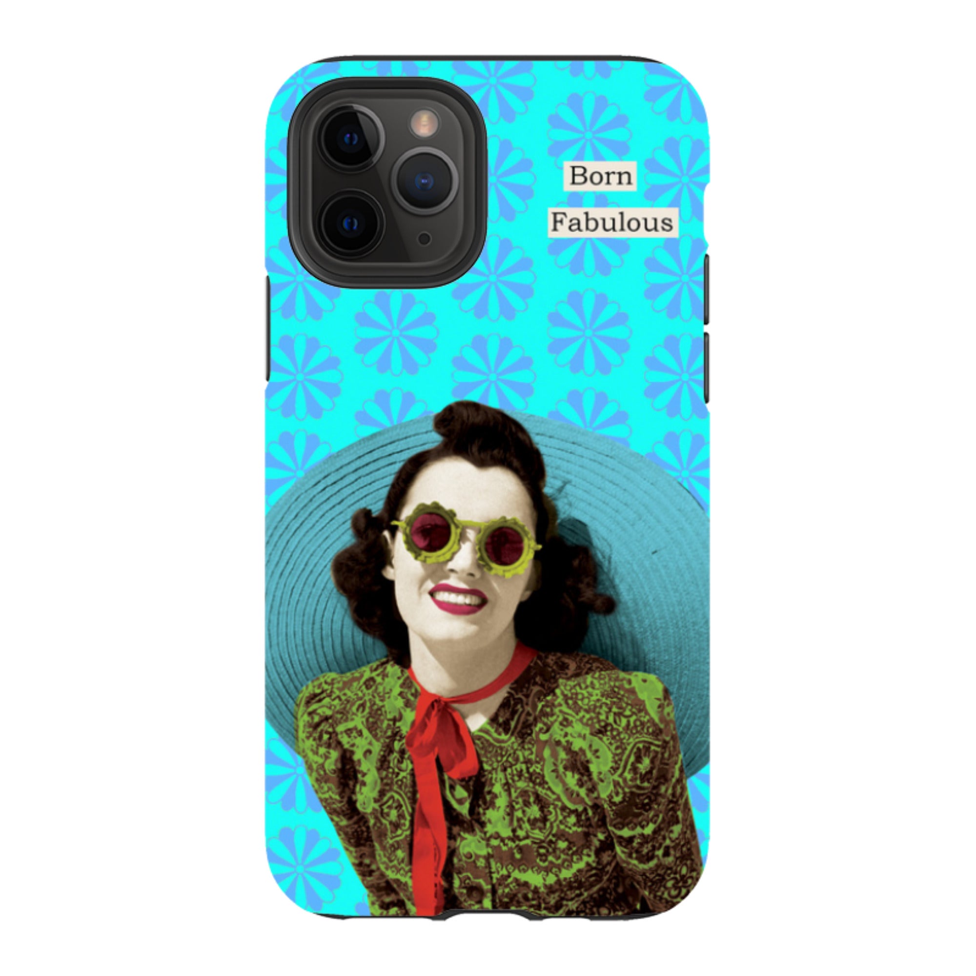 iPhone Tough Case - Born Fabulous By Clare Jordan