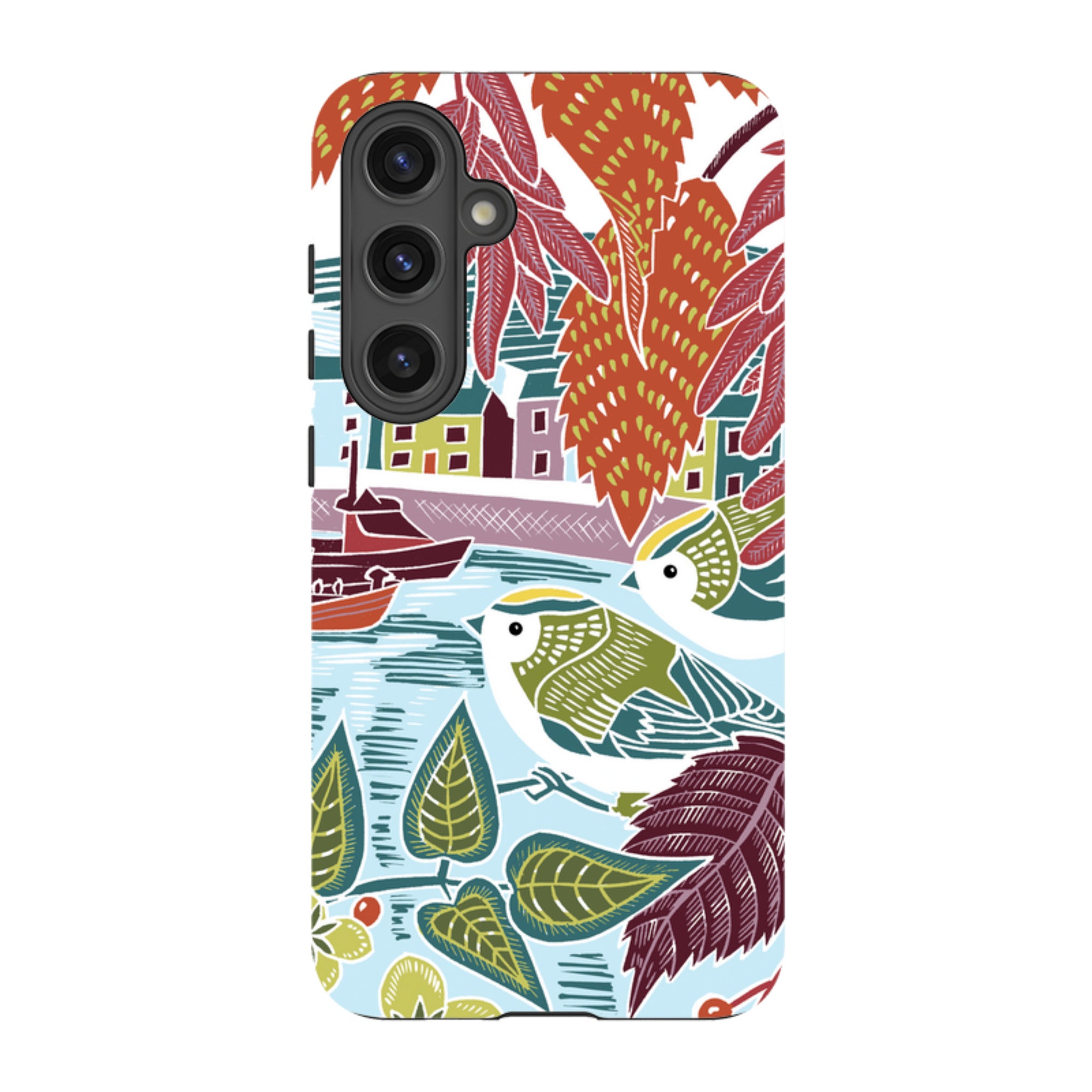 Samsung Tough  Case - Goldcrests Harbour By Kate heiss