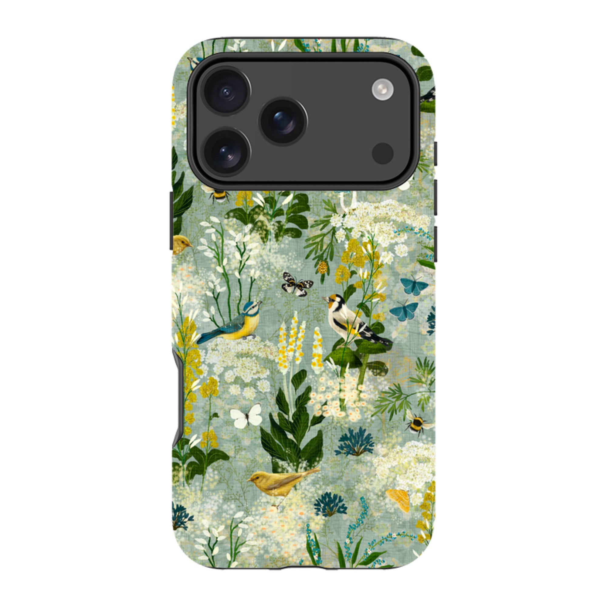 iPhone Tough Case - Song Bird Garden By Katherine Quinn