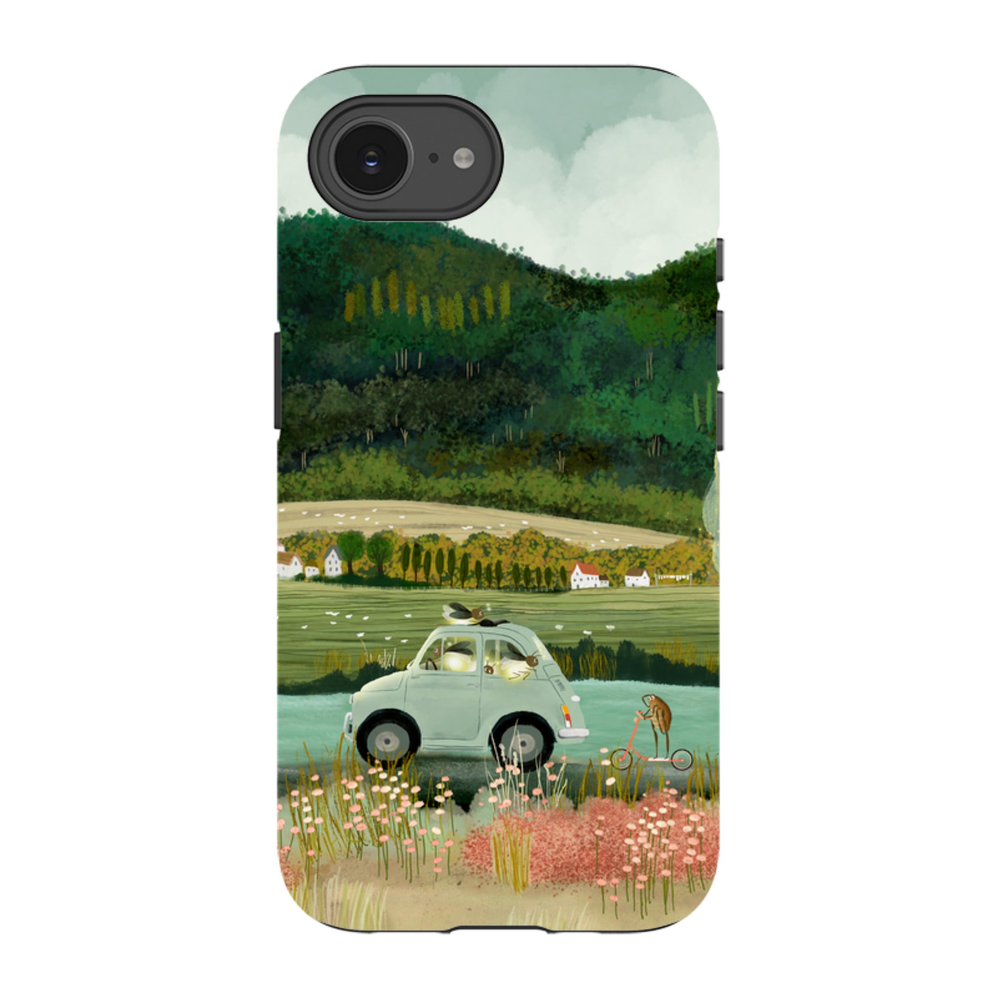 iPhone Tough Case - Lightening Bugs By Katherine Quinn
