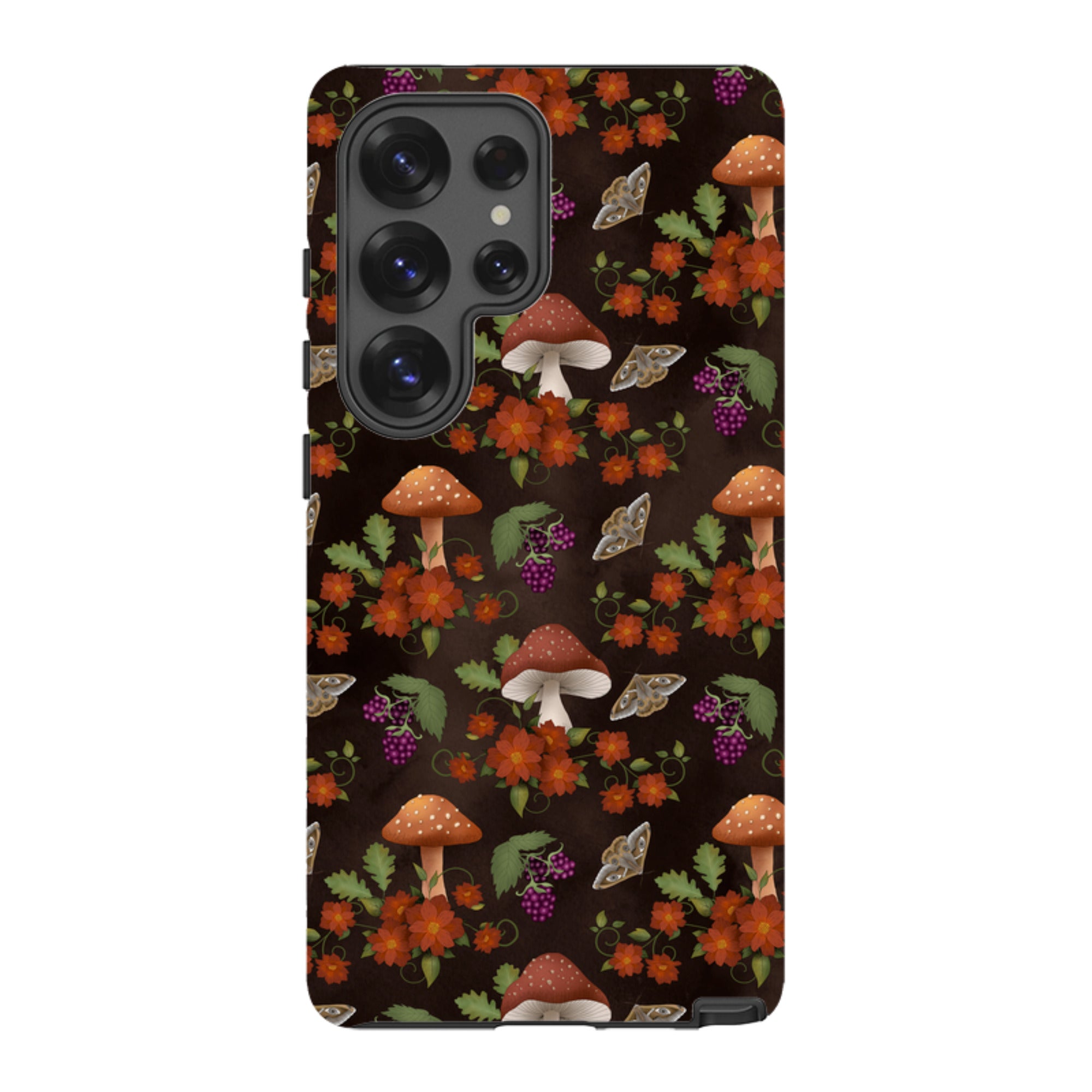 Samsung Tough Case -Mushroom Floral