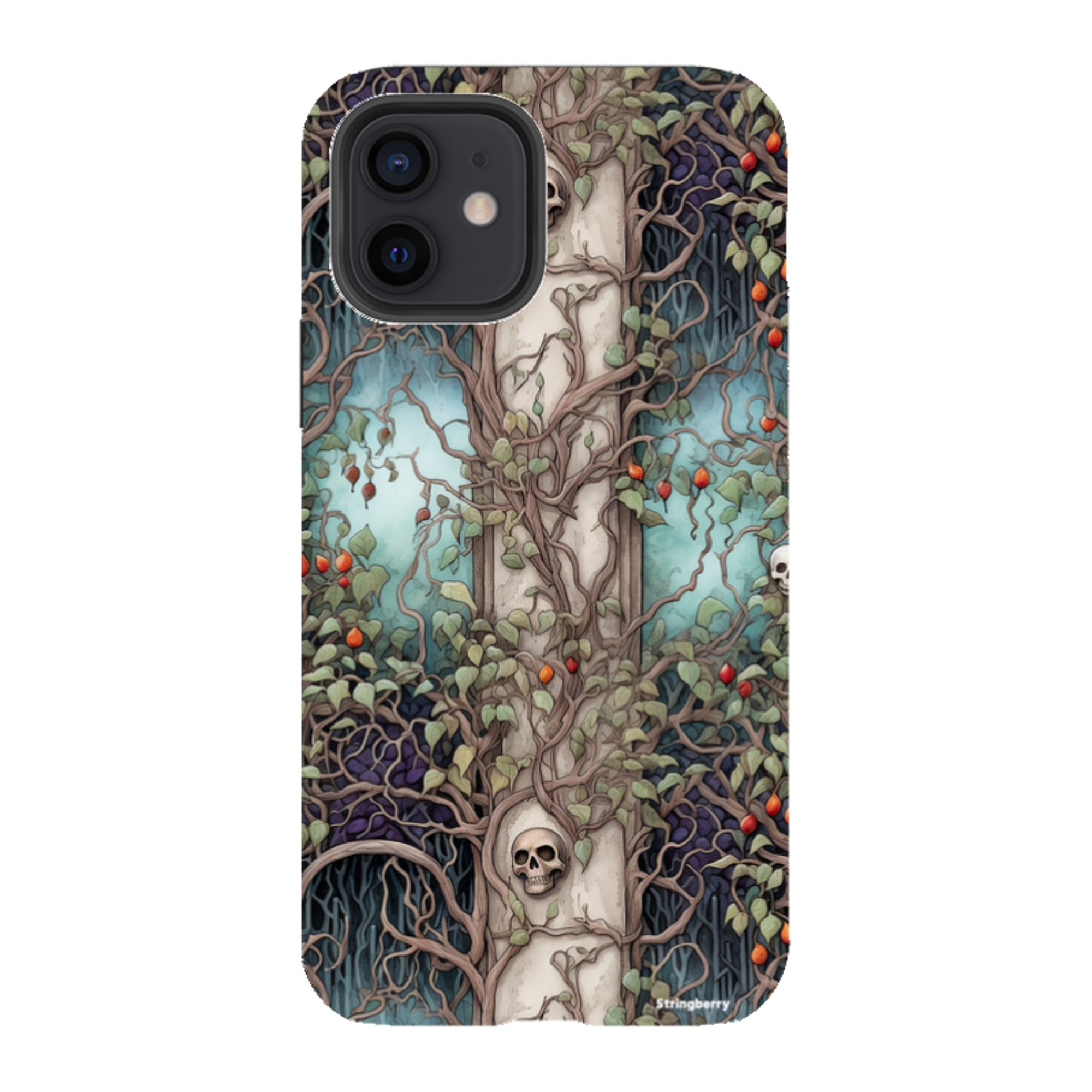 iPhone Tough Case - Skull Trees