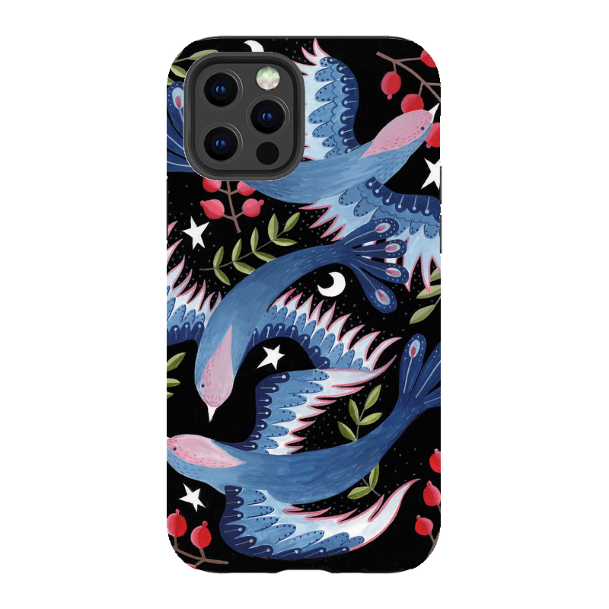 iPhone Tough Case - Soaring Birds By Bex Parkin