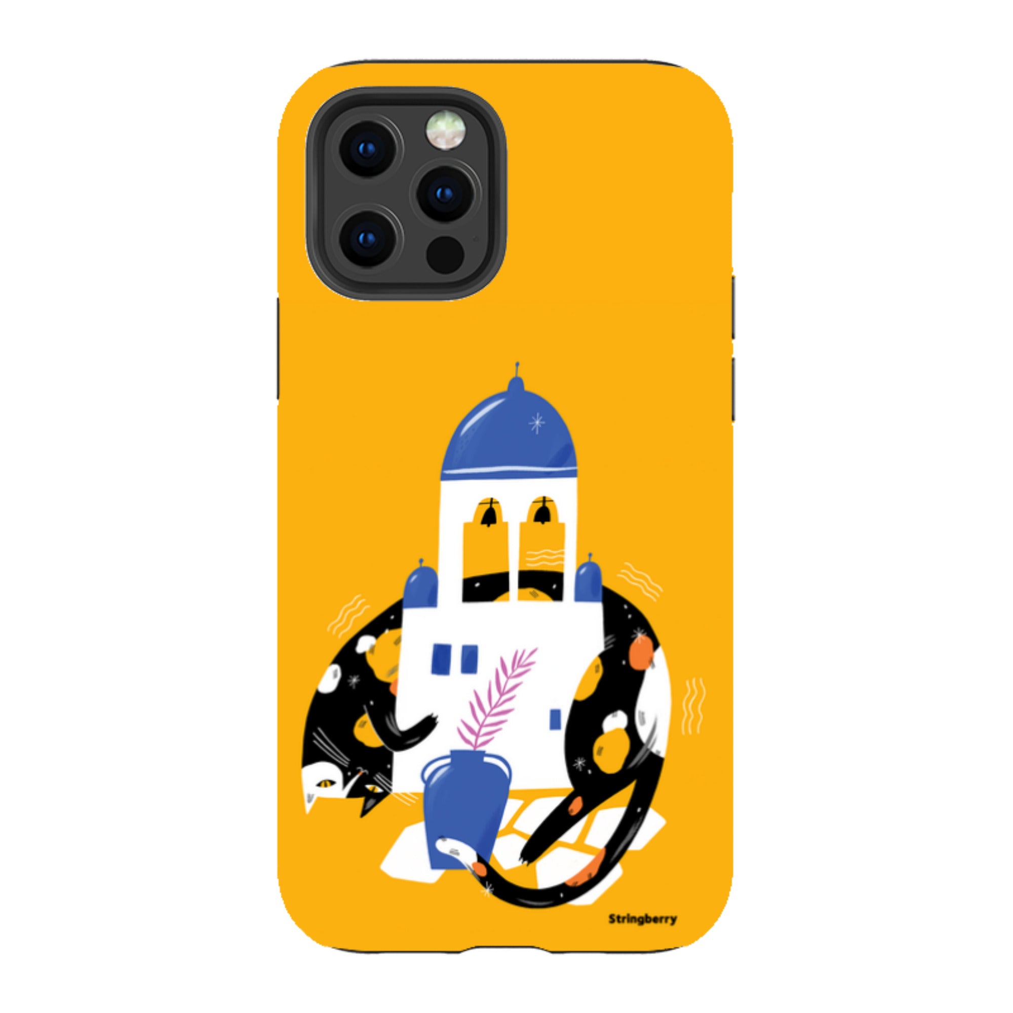iPhone Tough Case - Calico By Madalina Andronic