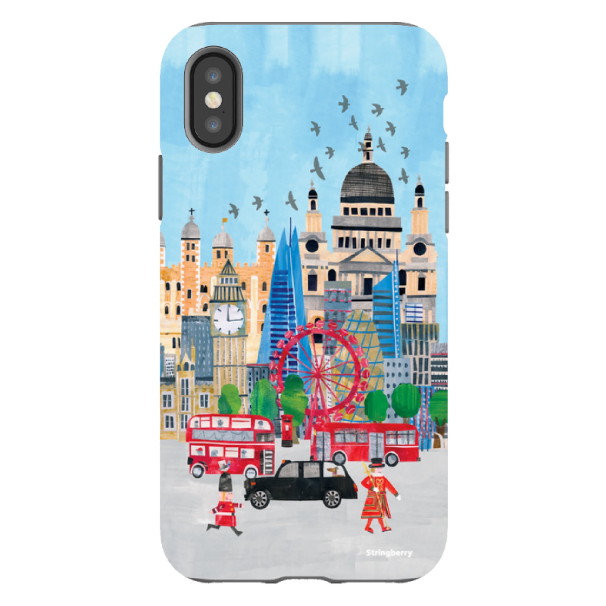 iPhone Tough Case - Spring In London By Tracey English