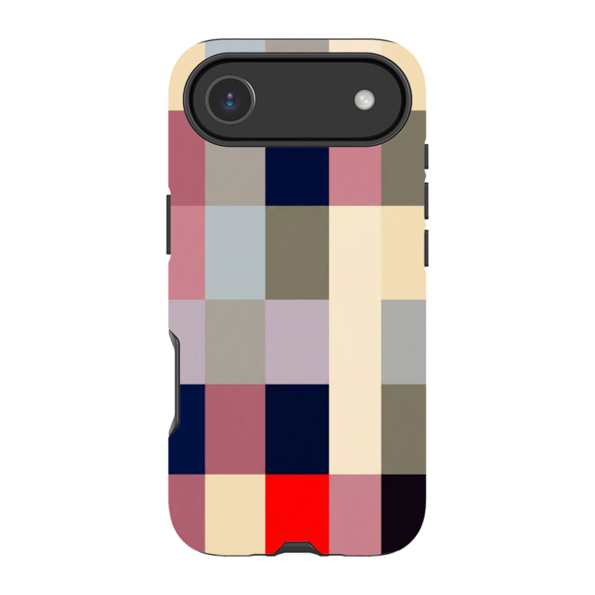 iPhone Tough Case - Retro Plaid