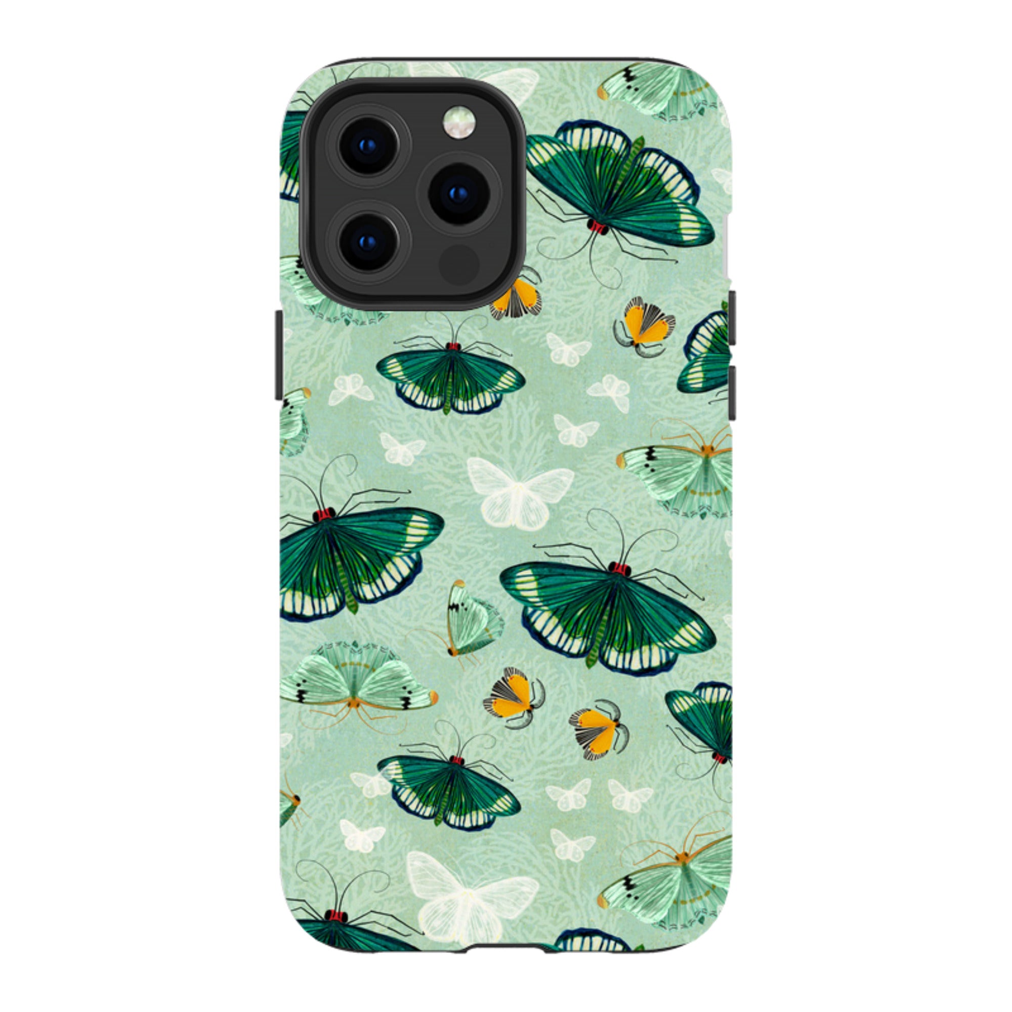 iPhone MagSafe Tough Case - Night Flutter By Katherine Quinn