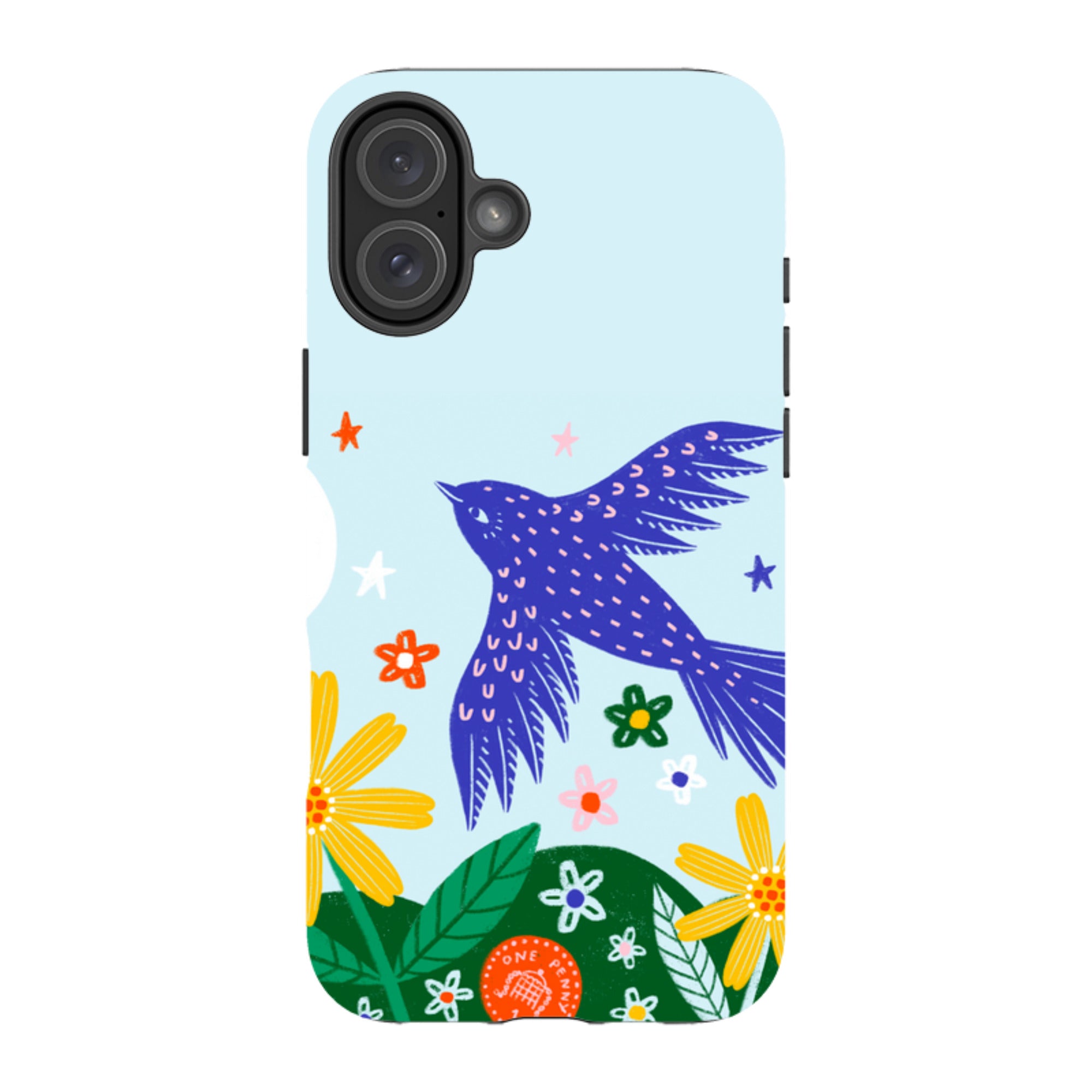 iPhone Tough Case - Bird By Lee Foster Wilson