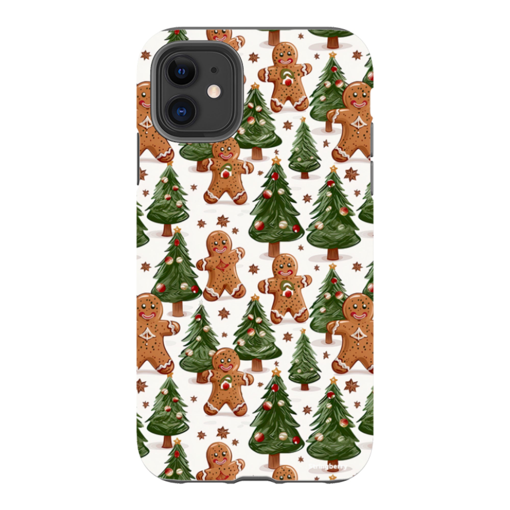 iPhone Tough Case - Ginger Bread Xmas III