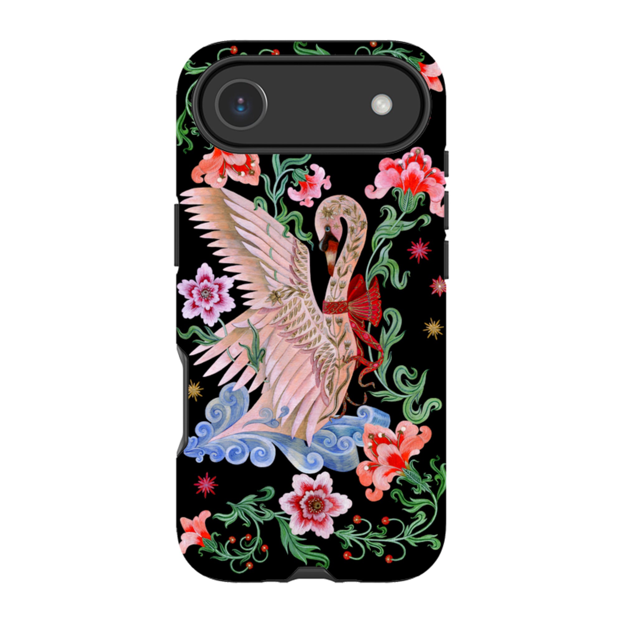 iPhone MagSafe Tough Case - Seven Swans A Swimming By Maria Matos