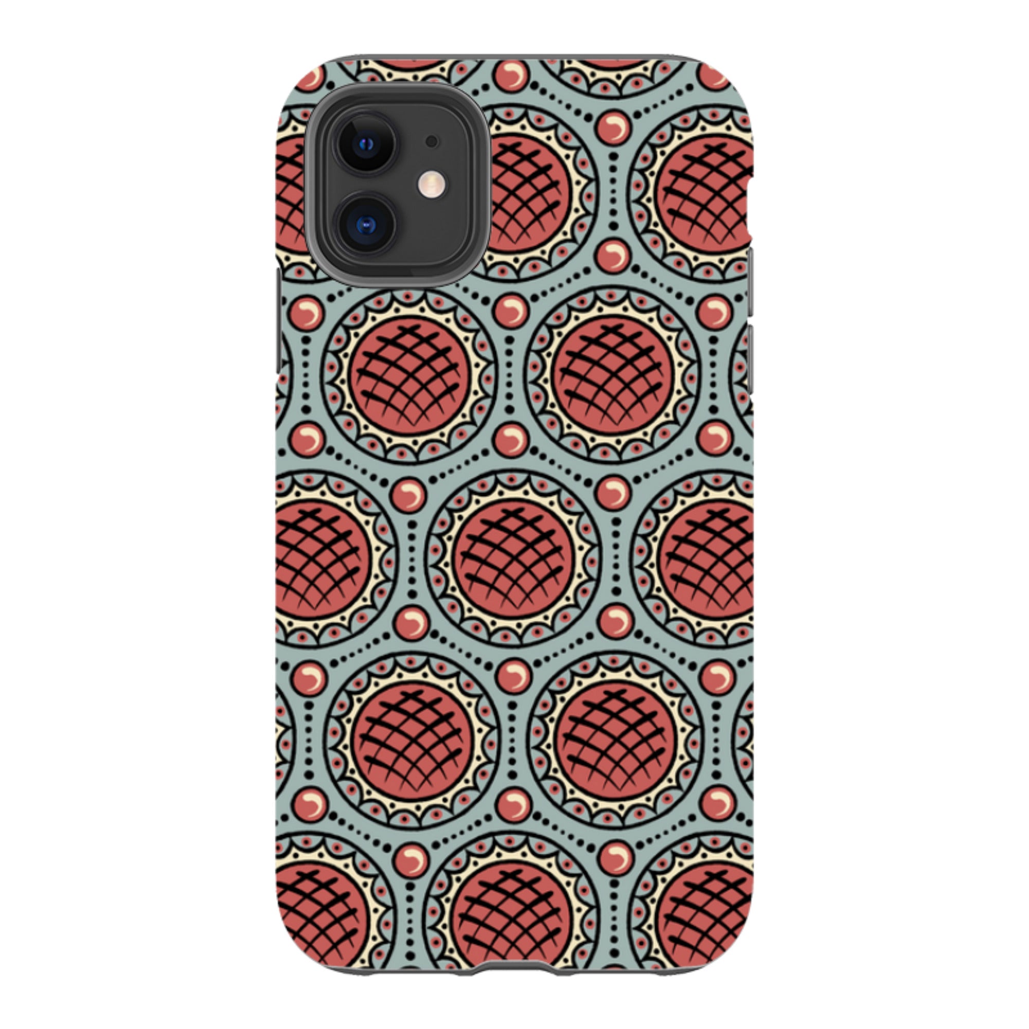 iPhone Tough Case - Charleston Red By Cressida Bell