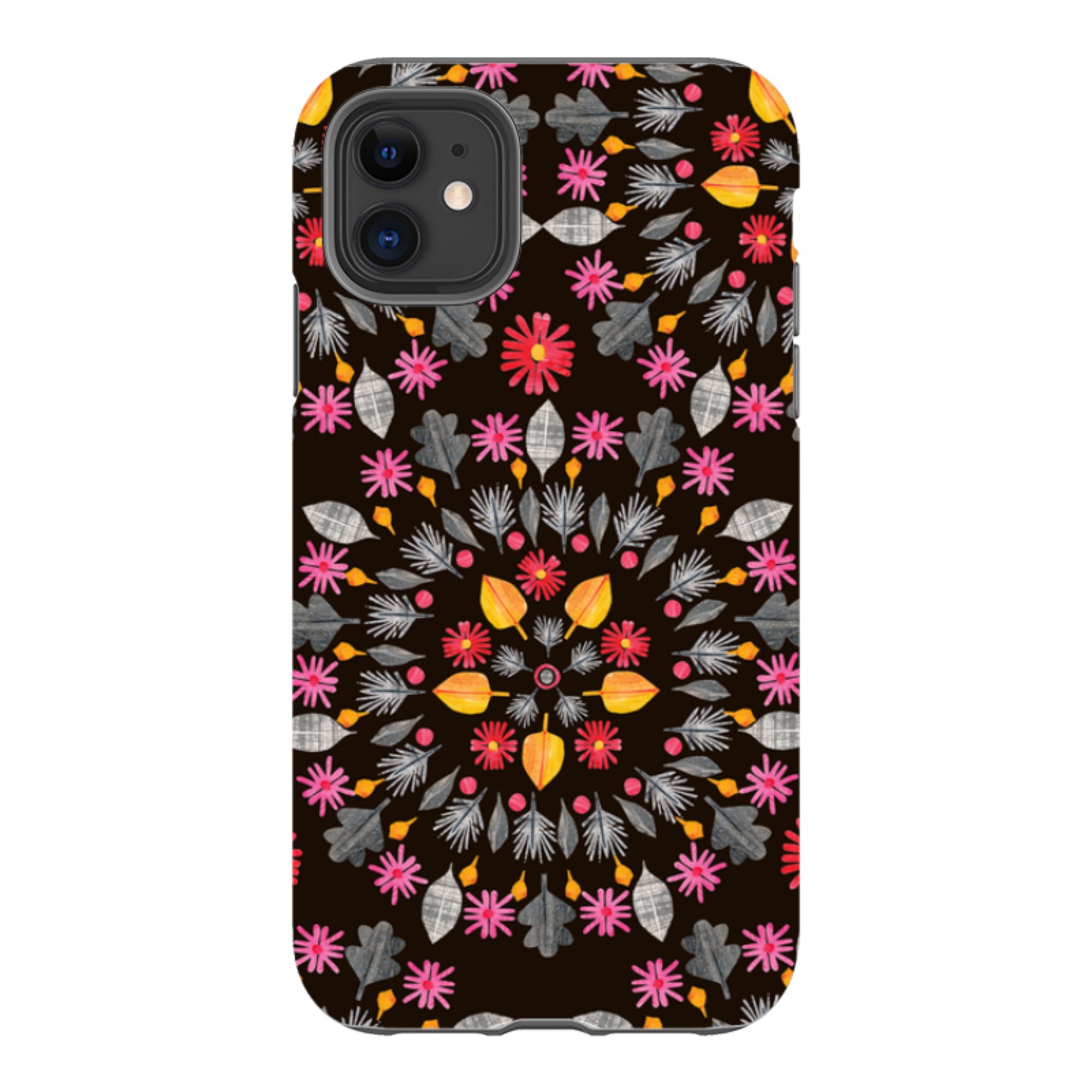 iPhone Tough Case - Autumn Mandala By Tracey English