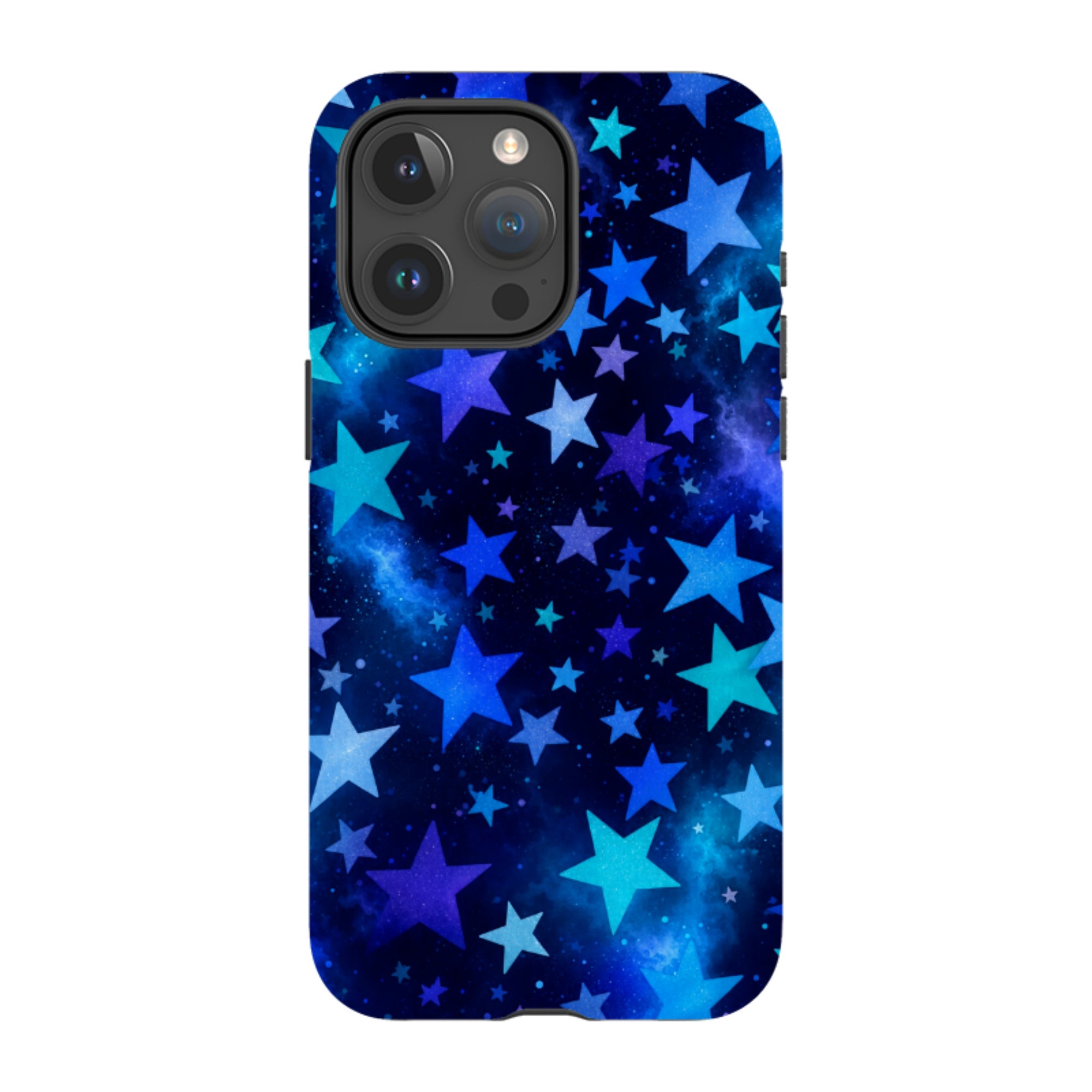 iPhone Tough Case - Blue Galaxy Star