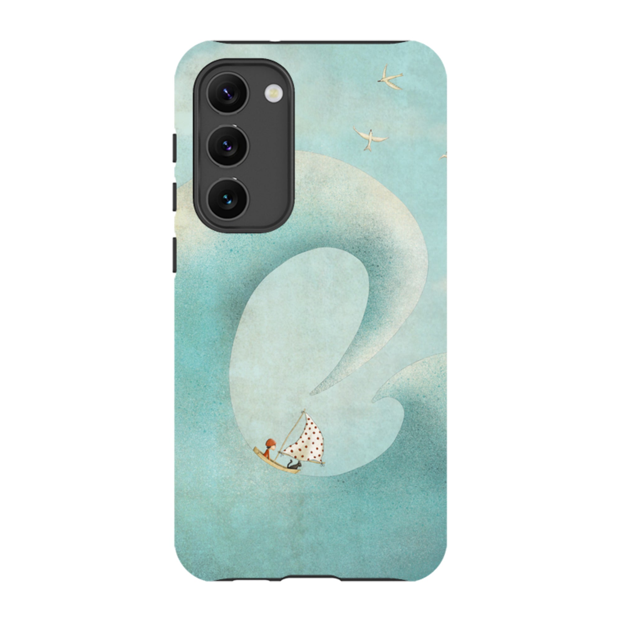 Samsung Tough  Case - The Wave By Maja Lindberg