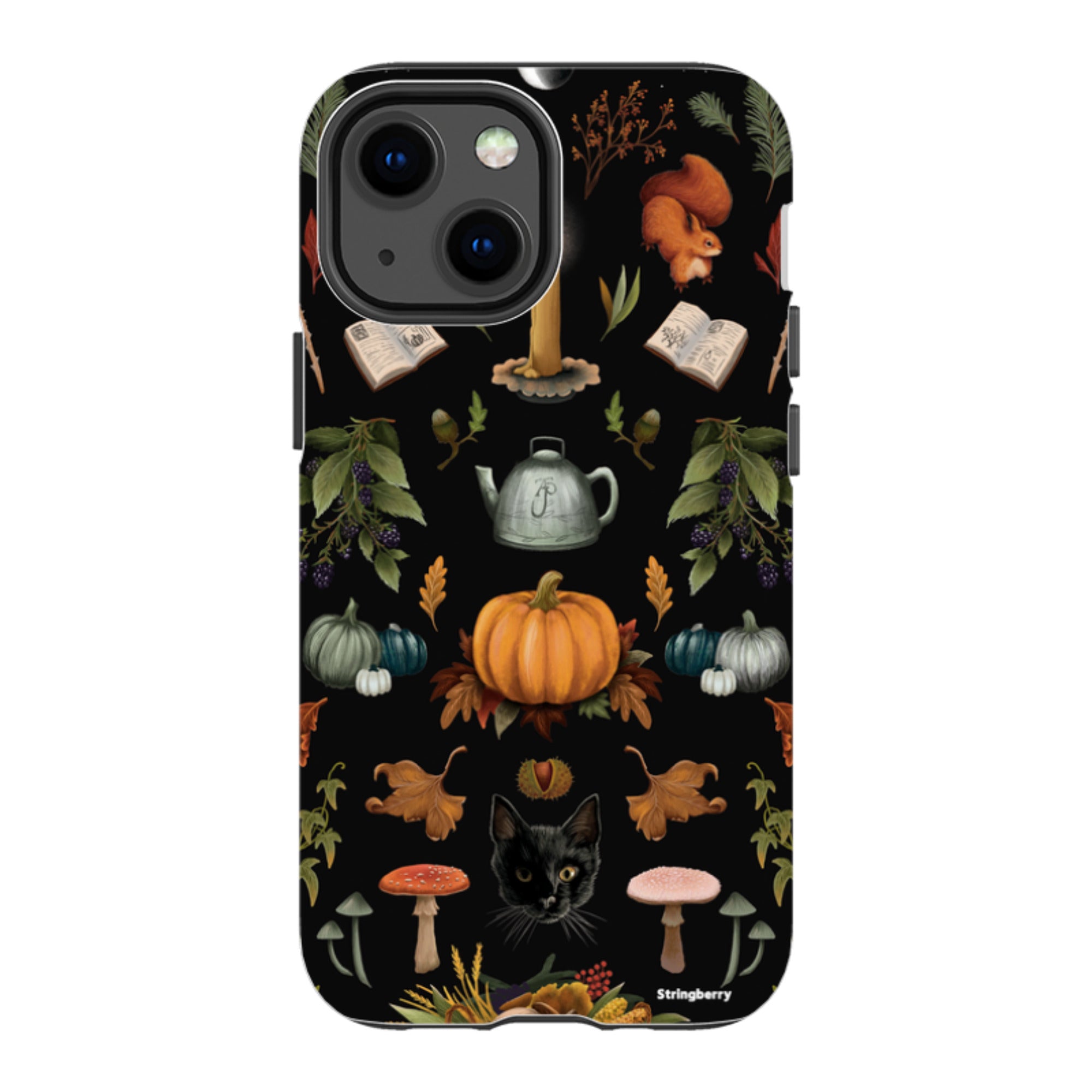 iPhone Tough Case - Autumn Pattern II By Anna Stead