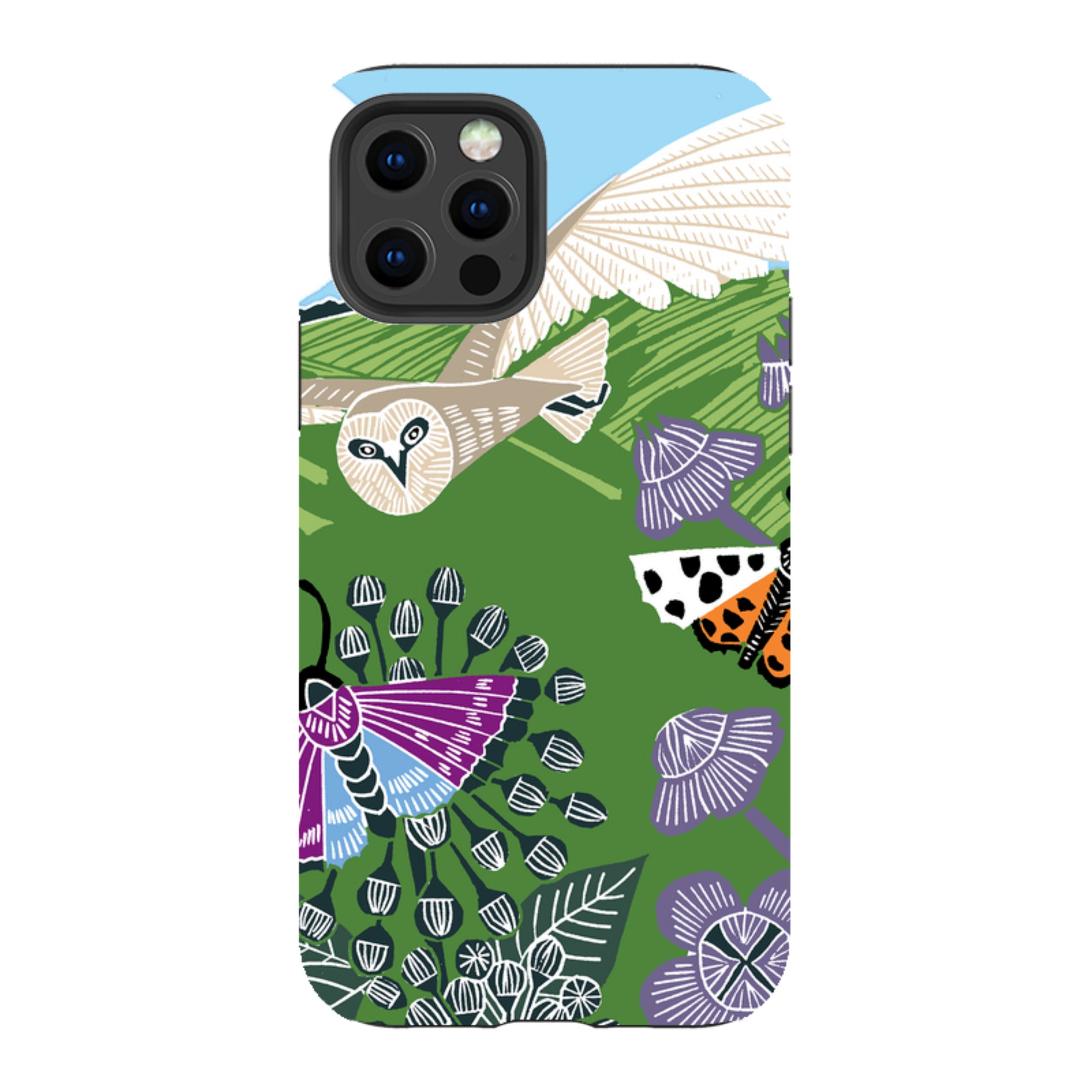 iPhone Tough Case - Morning Barn Owl By Kate Heiss