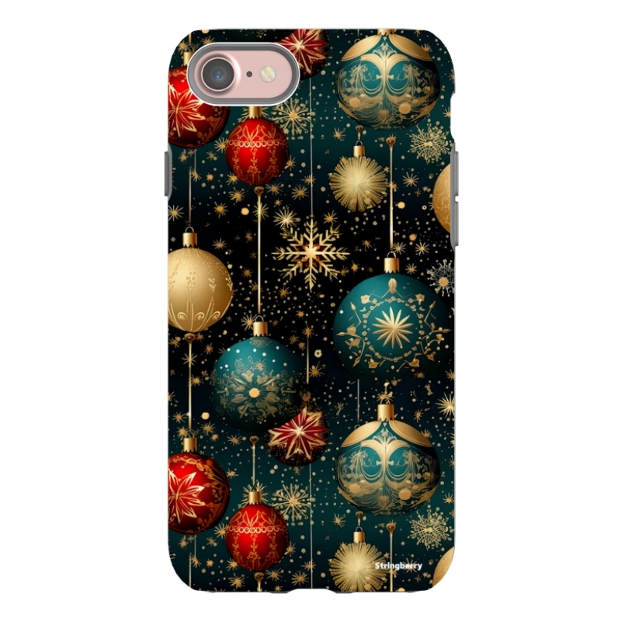 iPhone Tough Case - Christmas Baubles II