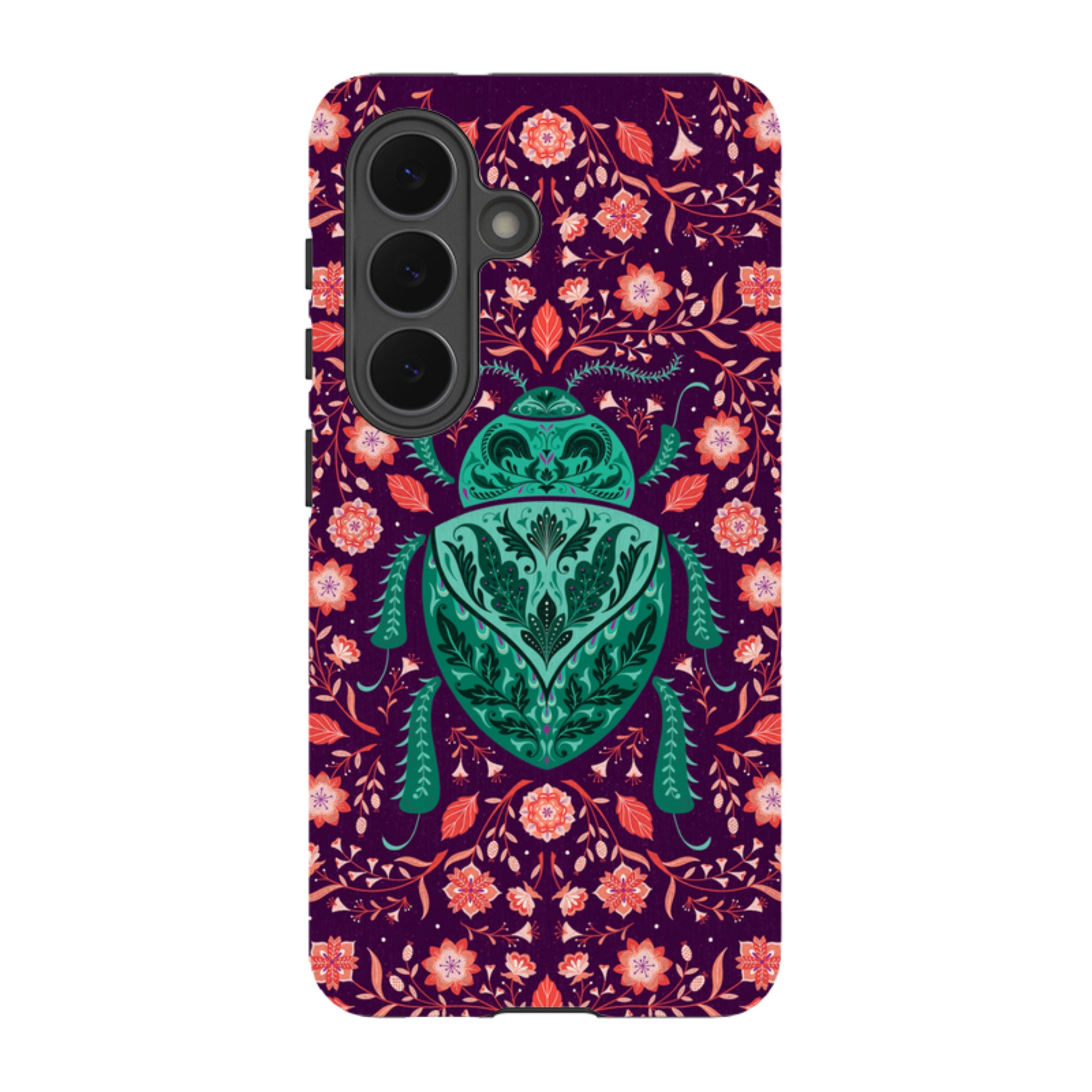 Samsung Tough Case - Beetle By Jenny Zemanek
