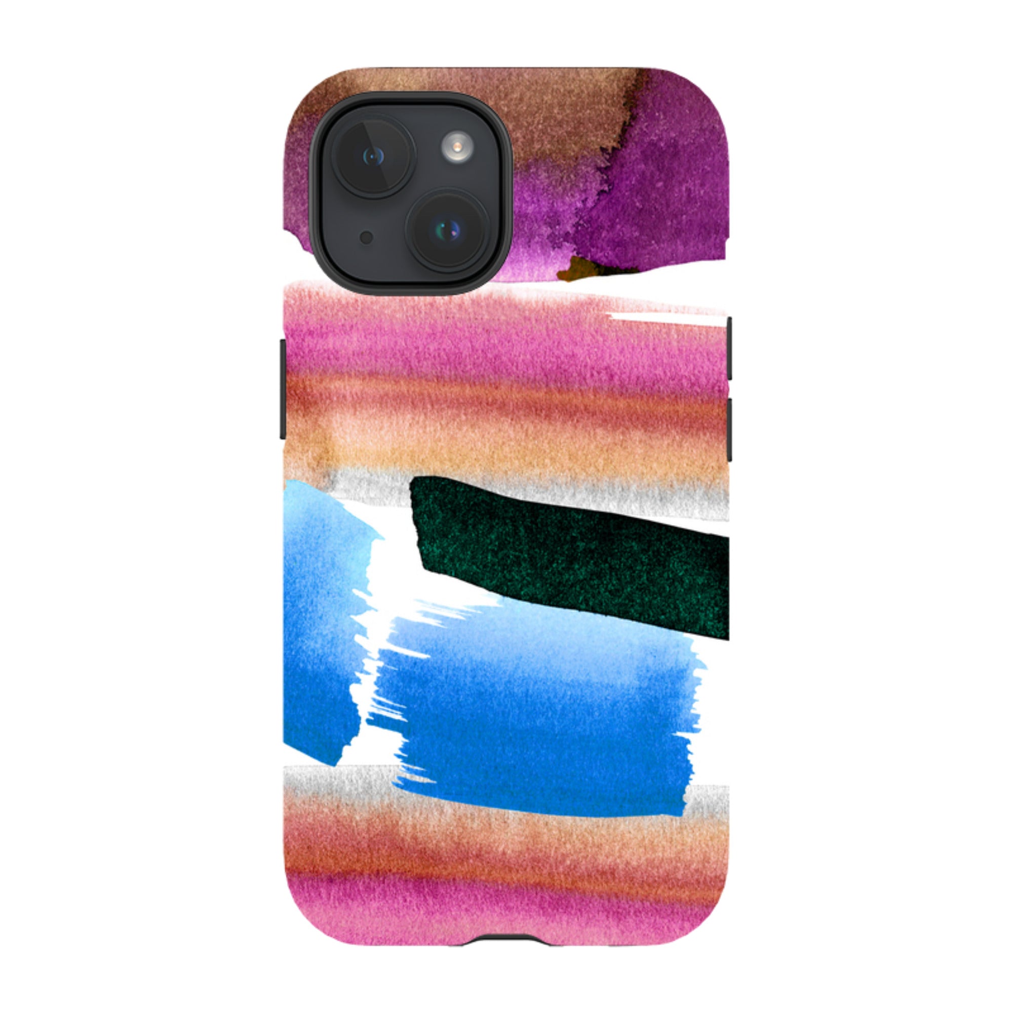 iPhone Tough Case - Sunset Painting By Kitty Joseph
