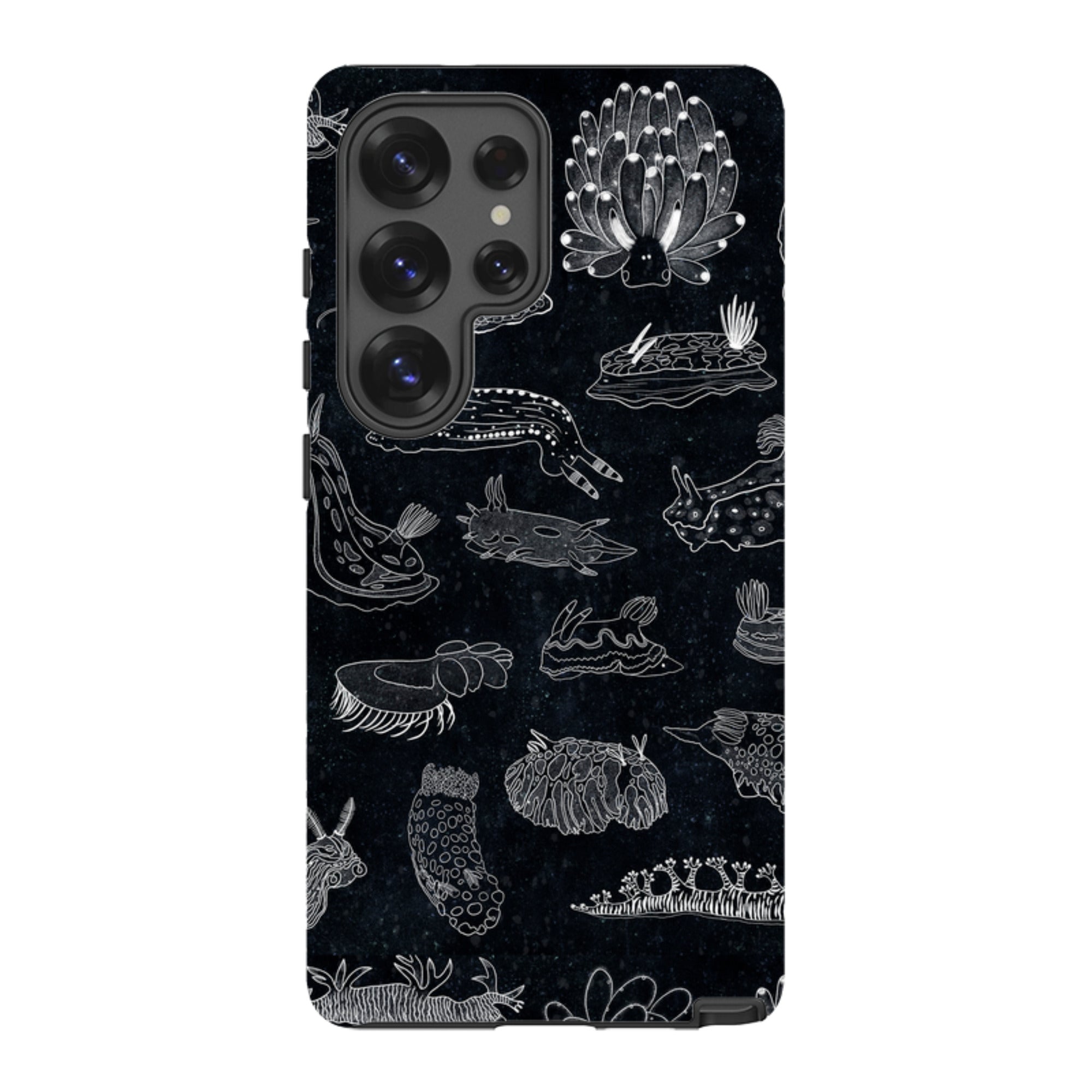 Samsung Tough Case - Nudibranch Line Drawing By Katherine Quinn