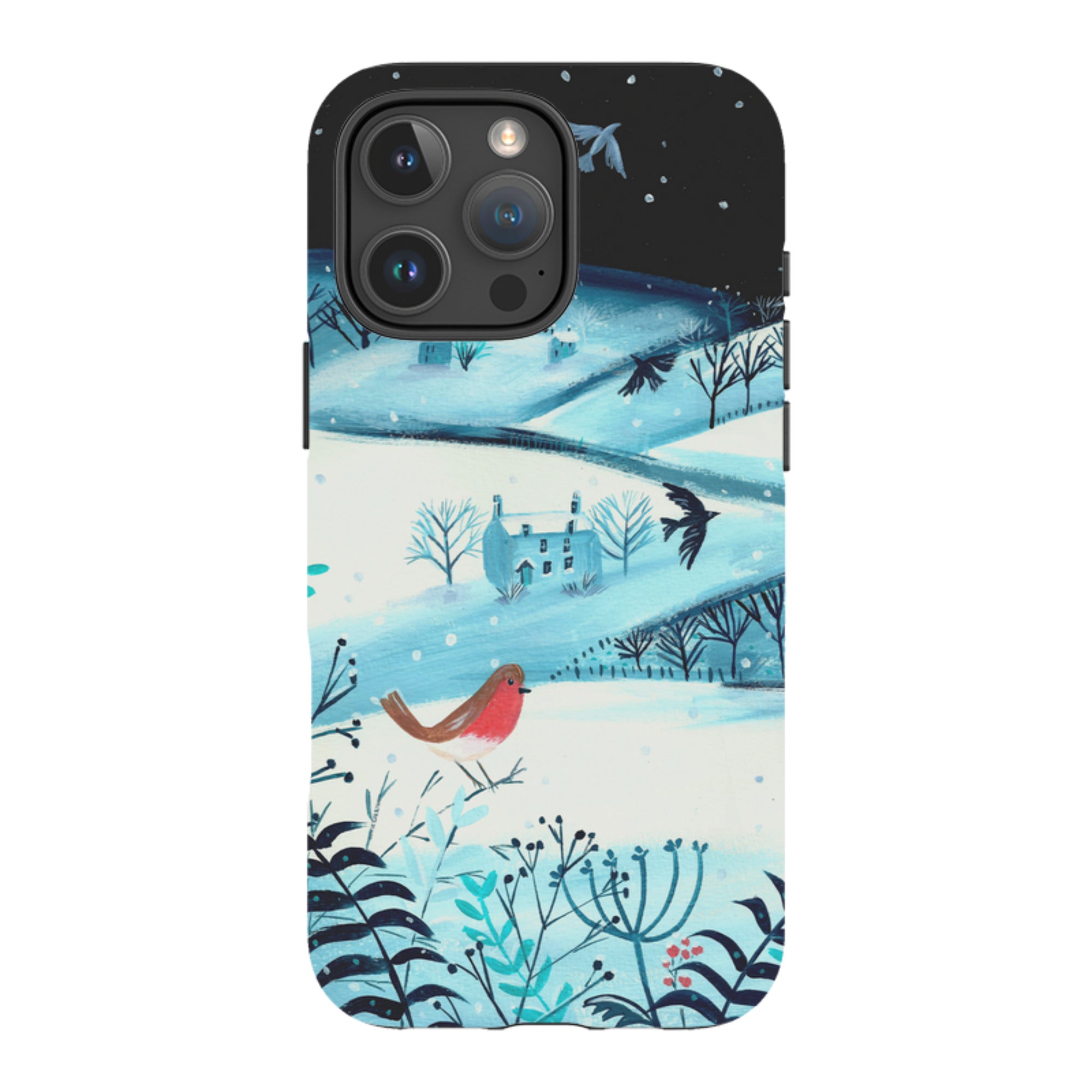 iPhone Tough Case - Winterscape-1 By Mary Stubberfield