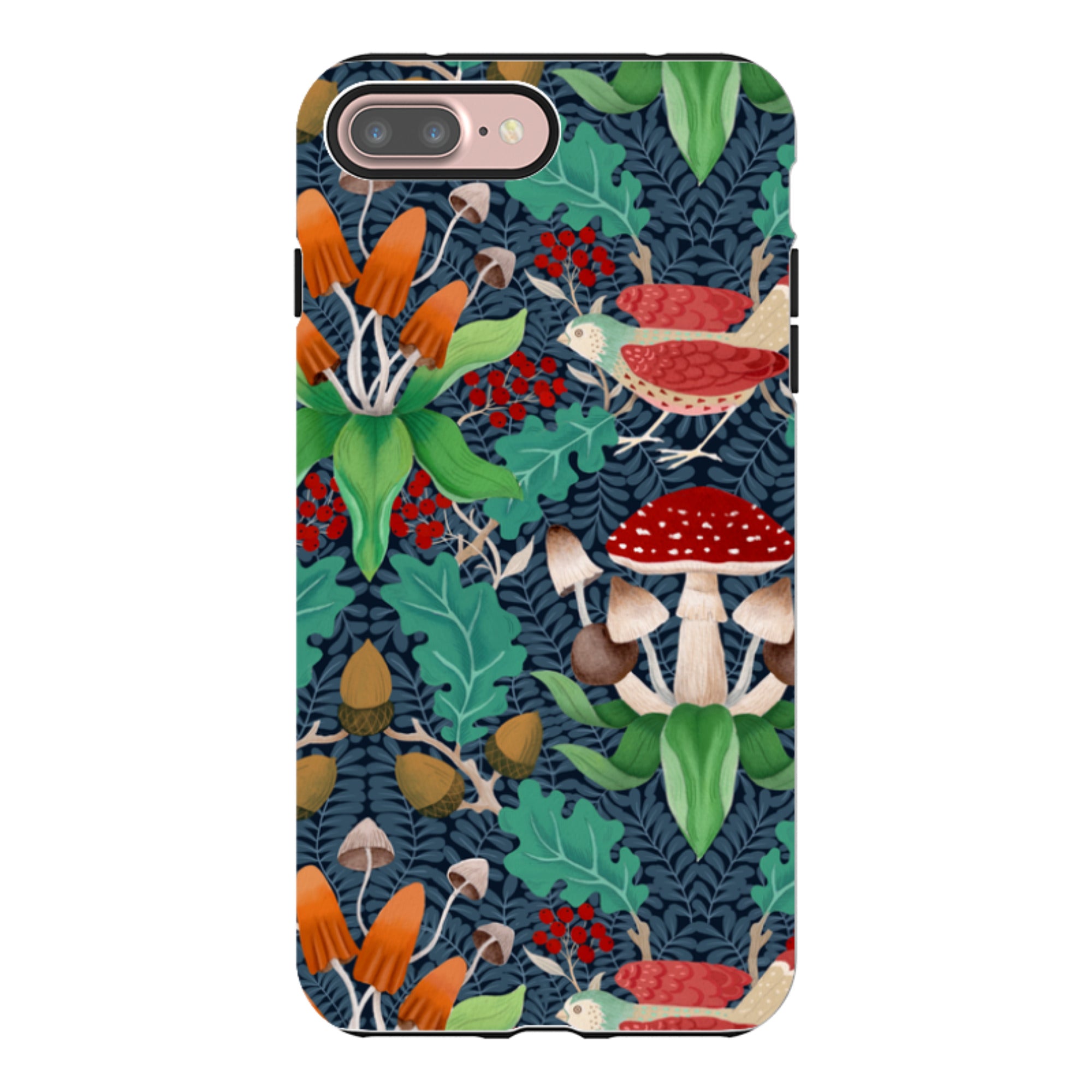 iPhone Tough Case - Mushrooms By Bex Parkin