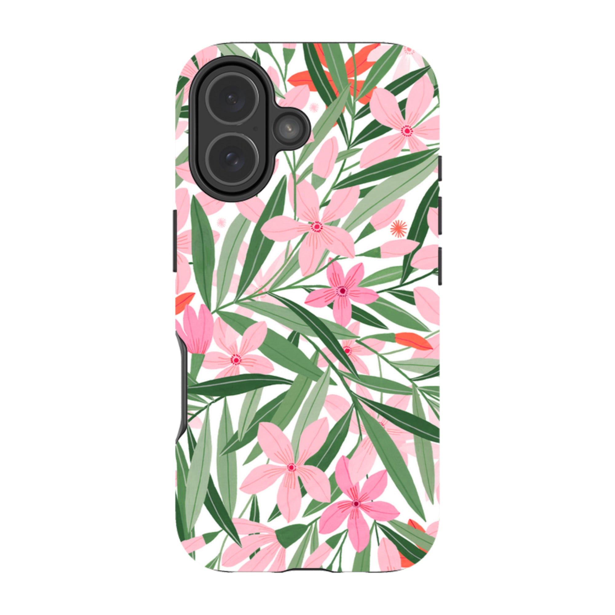 iPhone Tough Case - Oleandro Pattern By Madalina Andronic